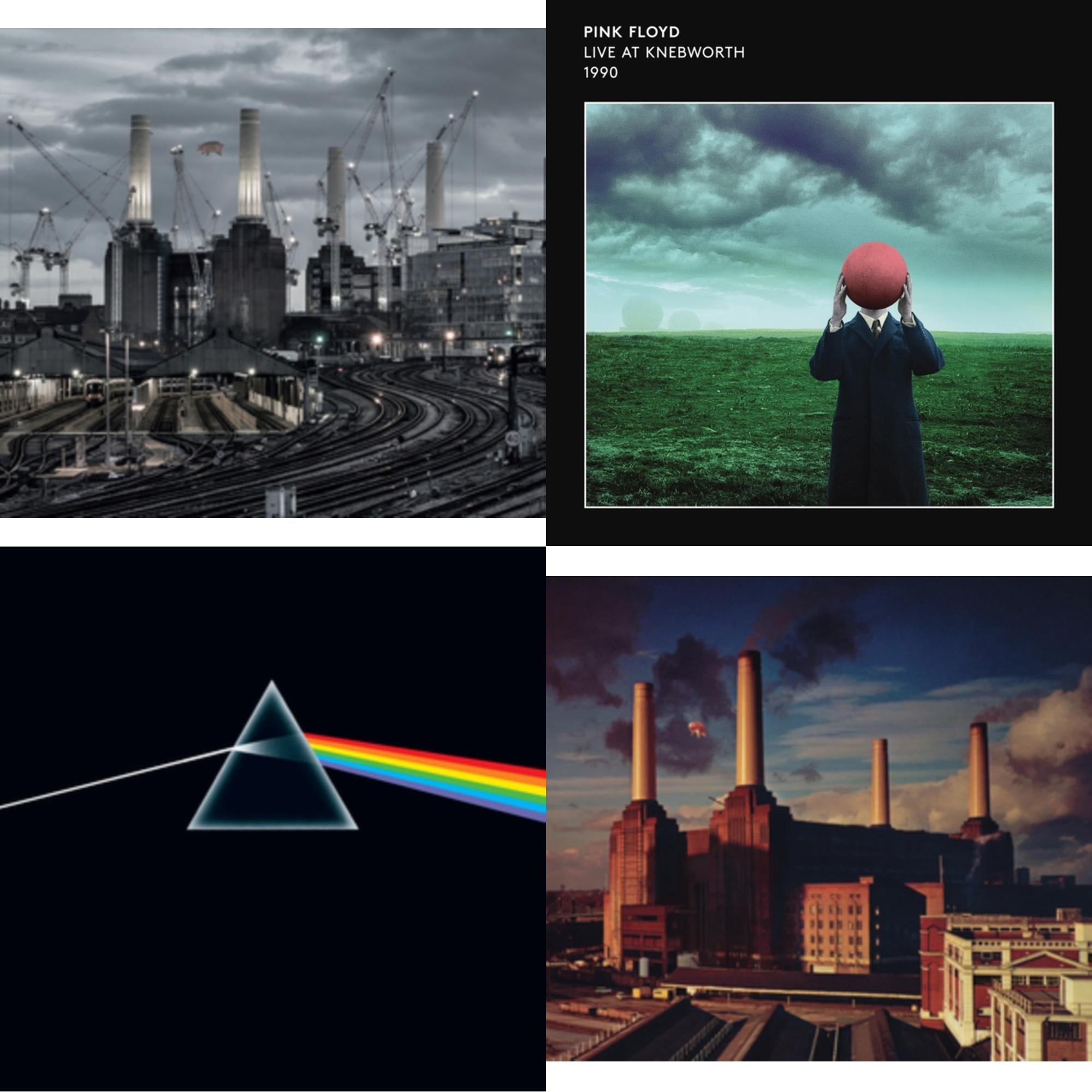 Animals (2018 Remix) (180G) & Live At Knebworth 1990 (2LP/180G/45 RPM) & Dark Side Of The Moon (50Th Anniversary Remaster) & Animals (180G) (2016 Version)