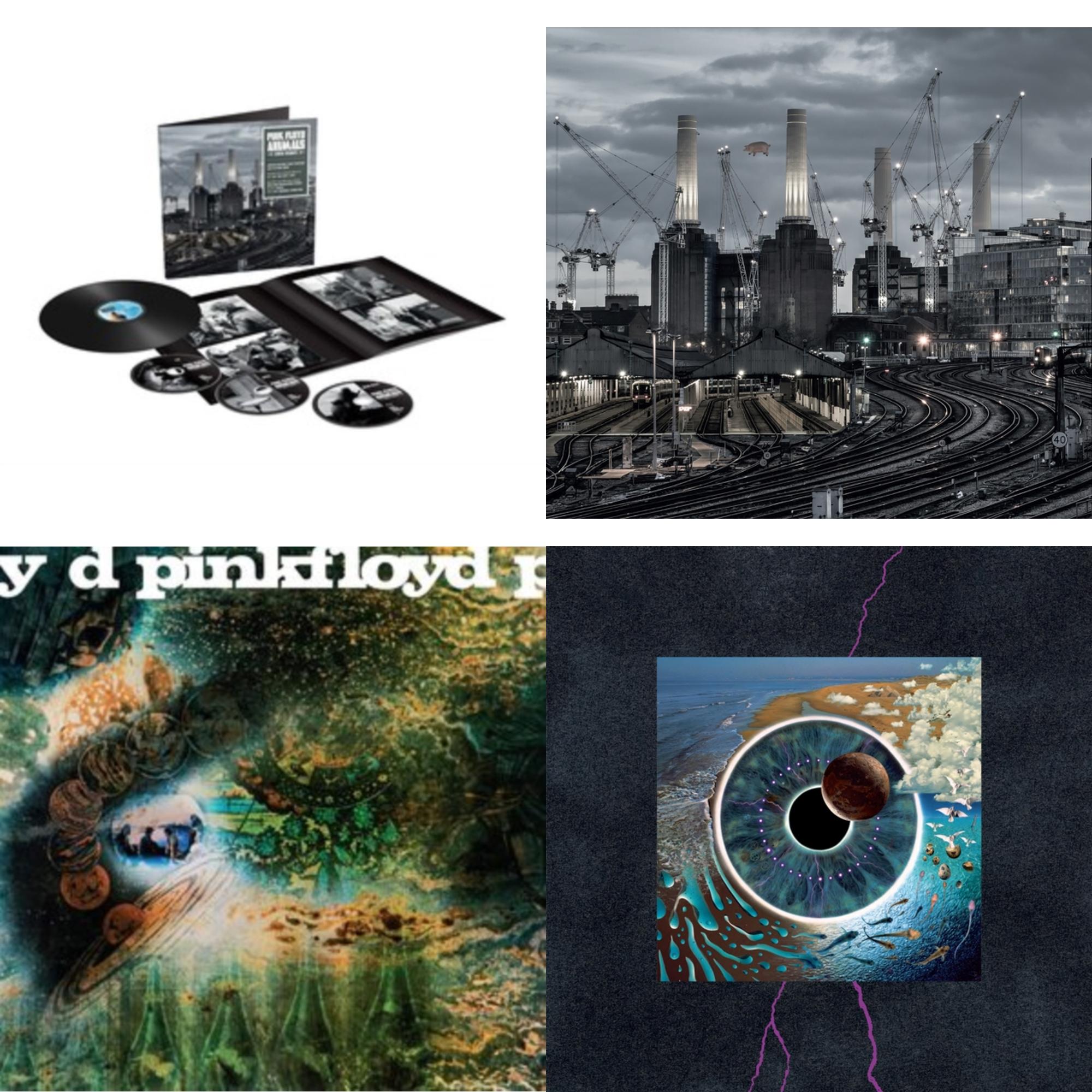 Animals (2018 Remix) (LP/CD/DVD/Blu-Ray/180G) & Animals (2018 Remix) (180G/LP/CD/Blu-Ray/DVD) & Saucerful Of Secrets (Mono/180G) & Pulse (180G/4LP/52 Pp Book)