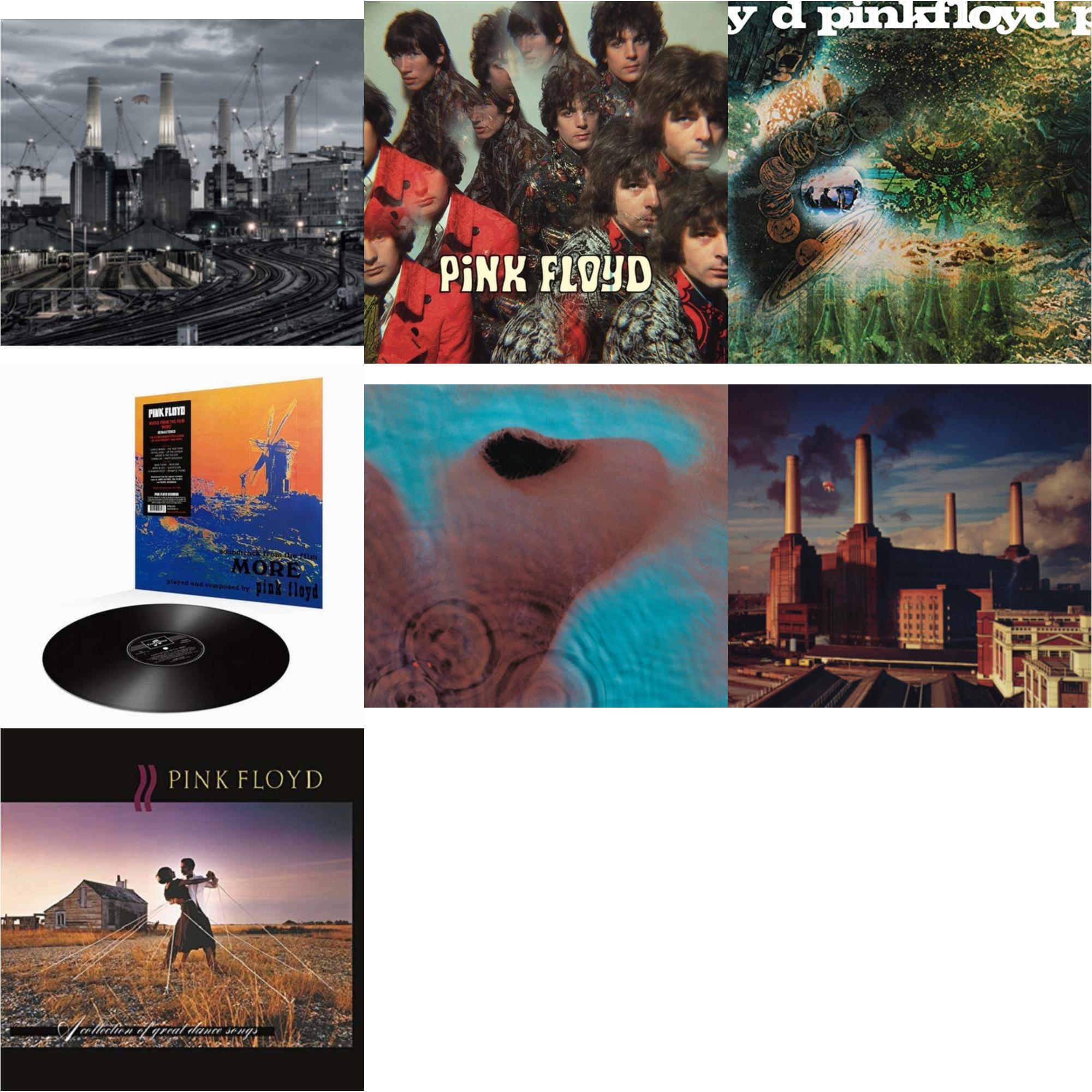 Animals (2018 Remix) (180G) & Piper At The Gates Of Dawn (Mono Version) & Saucerful Of Secrets (180G) & More (180G) & Meddle (180G/Gatefold/2016 Version) & Animals (180G) (2016 Version) & Collection Of Great Dance Songs (180G)