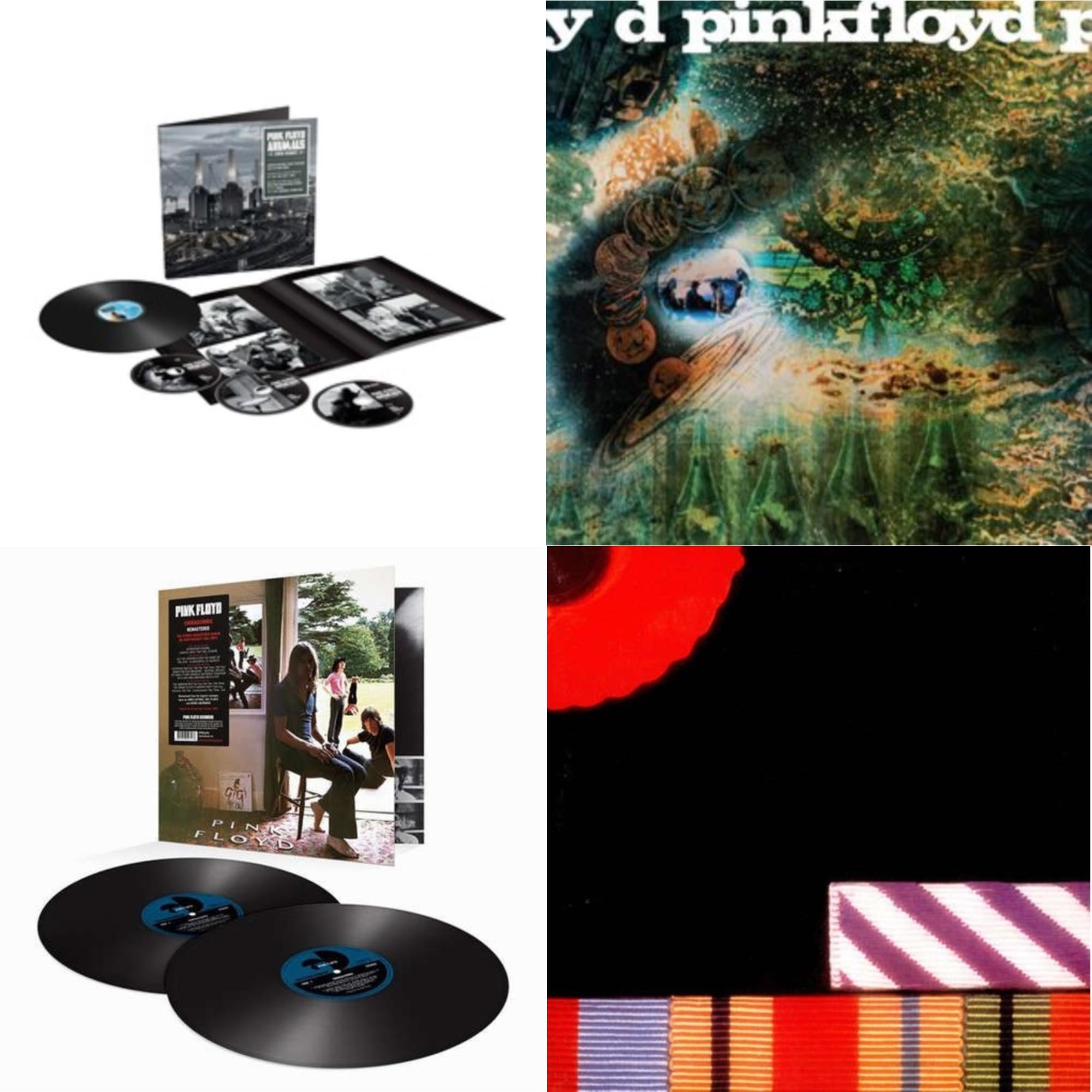 Animals (2018 Remix) (LP/CD/DVD/Blu-Ray/180G) & Saucerful Of Secrets (Mono/180G) & Ummagumma (2LP/180G/2016 Version/Gatefold) & Final Cut (180G/Gatefold) (2016 Version)