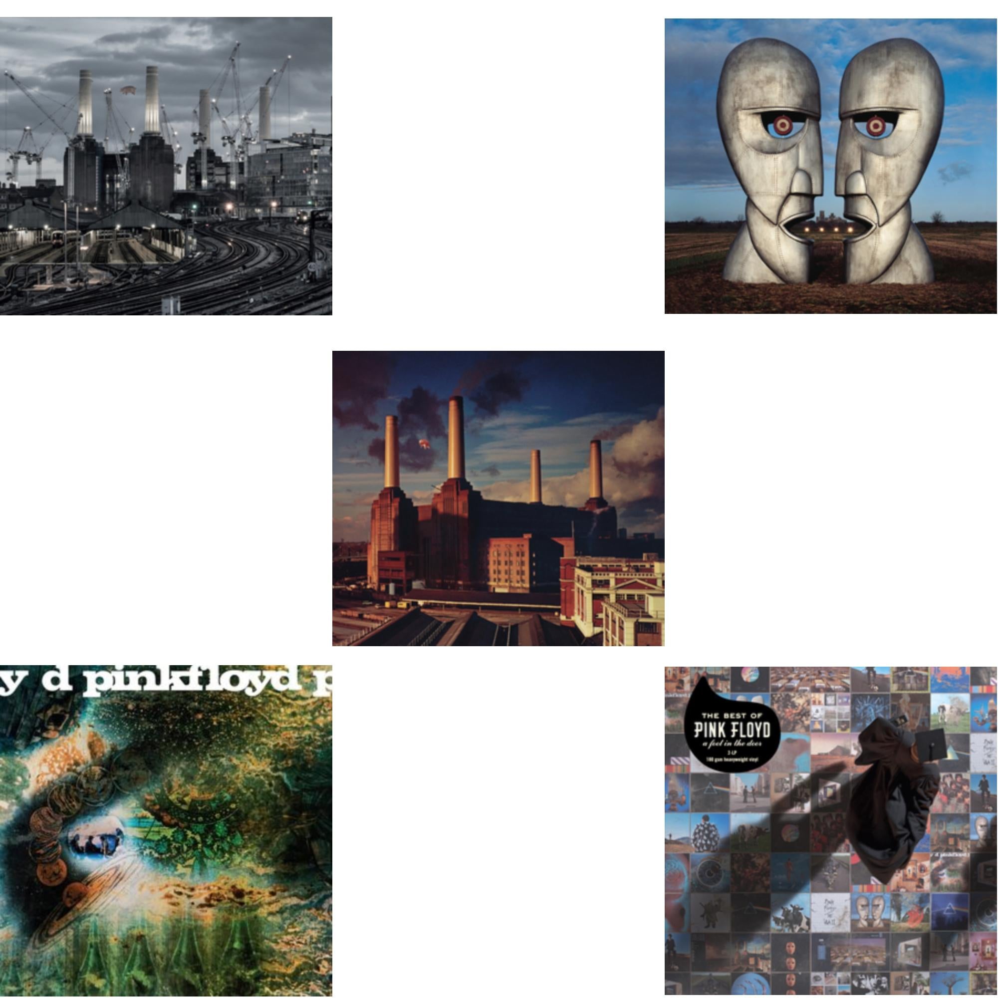 Animals (2018 Remix) (180G) & Saucerful Of Secrets (Mono/180G) & Animals (180G) (2016 Version) & Division Bell (180G/2016 Version/Gatefold) & Best Of Pink Floyd: A Foot In Door (2LP/180G Vinyl)