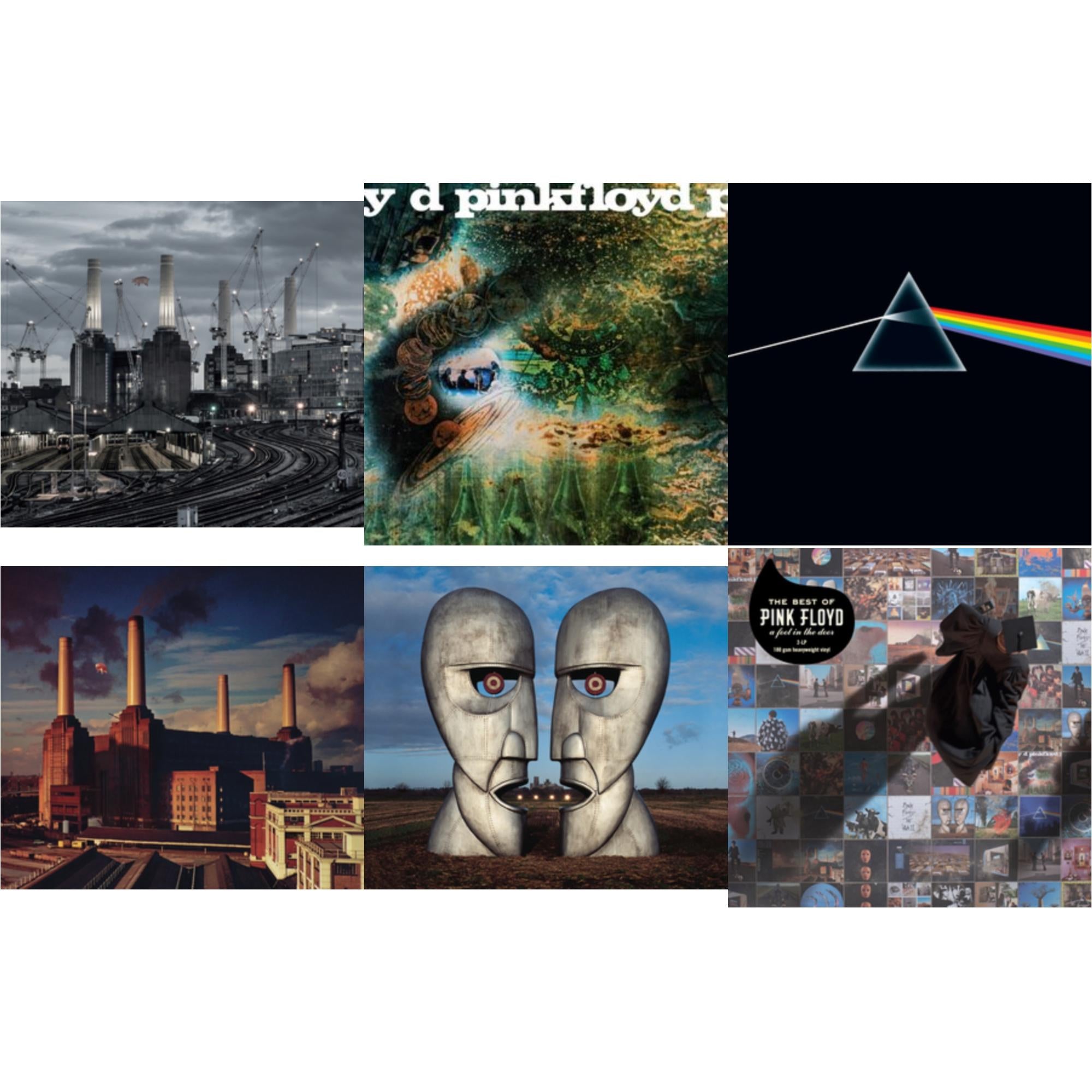 Animals (2018 Remix) (180G) & Saucerful Of Secrets (Mono/180G) & Dark Side Of The Moon (50Th Anniversary Remaster) & Animals (180G) (2016 Version) & Division Bell (180G/2016 Version/Gatefold) & Best Of Pink Floyd: A Foot In Door (2LP/180G Vinyl)