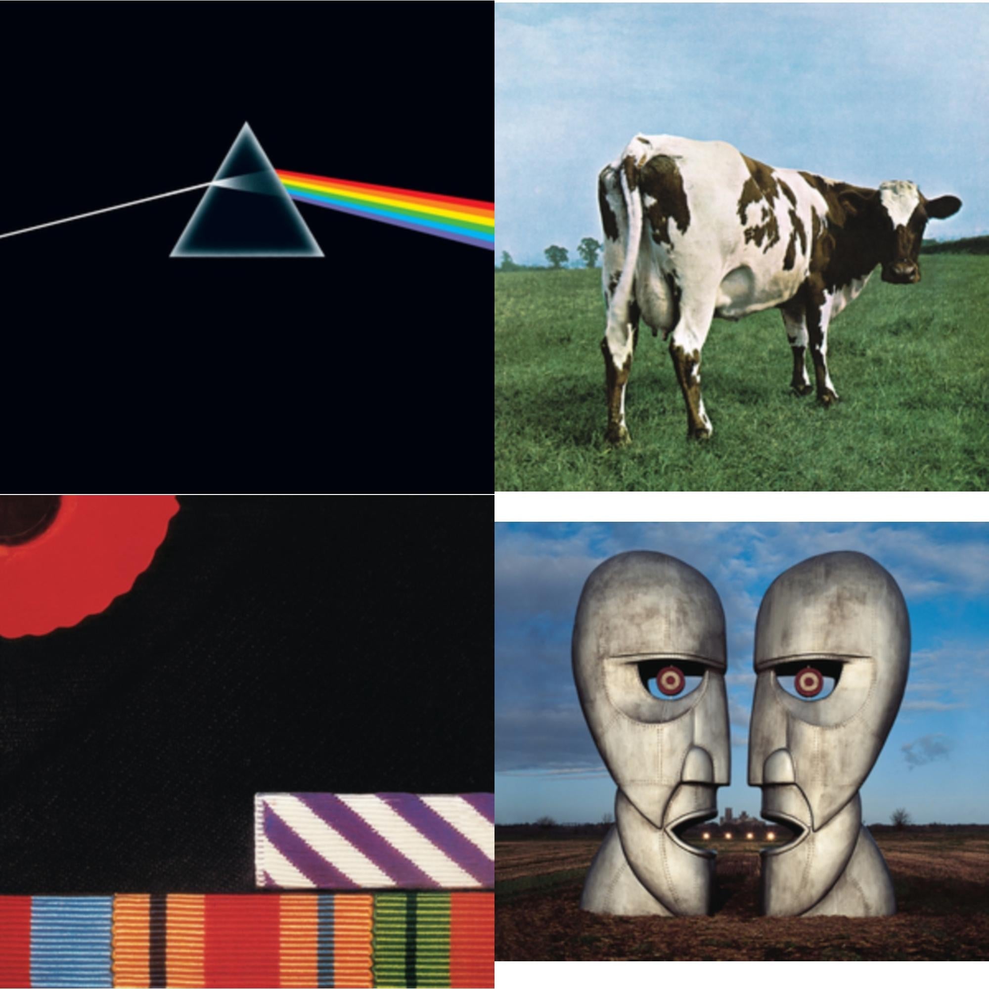 Dark Side Of The Moon (50Th Anniversary Remaster) & Atom Heart Mother & Final Cut & Division Bell