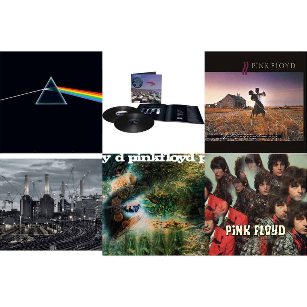 Pink Floyd - Animals (2018 Remix) (180G/LP/CD/Blu-Ray/DVD) & Momentary Lapse Of Reason (Remixed & Updated) (2LP) & Piper At The Gates Of Dawn (Mono Version) & Saucerful Of Secrets (Mono/180G) & Dark Side Of The Moon (50Th Anniversary Remaster) &