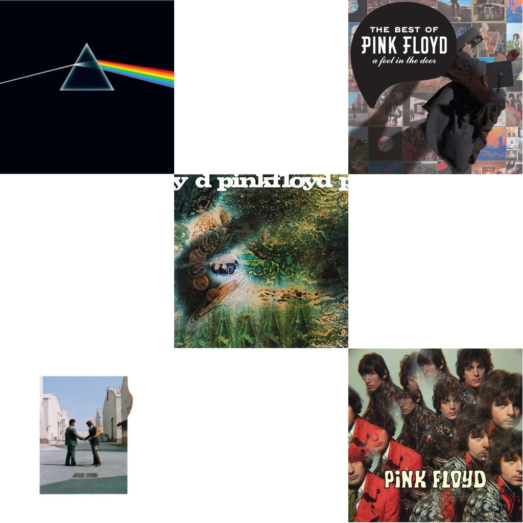 Piper At The Gates Of Dawn (Mono Version) & Dark Side Of The Moon (50Th Anniversary Remaster) & Saucerful Of Secrets (180G) & Wish You Were Here (180G) & Best Of Pink Floyd: A Foot In Door (2LP/180G Vinyl)