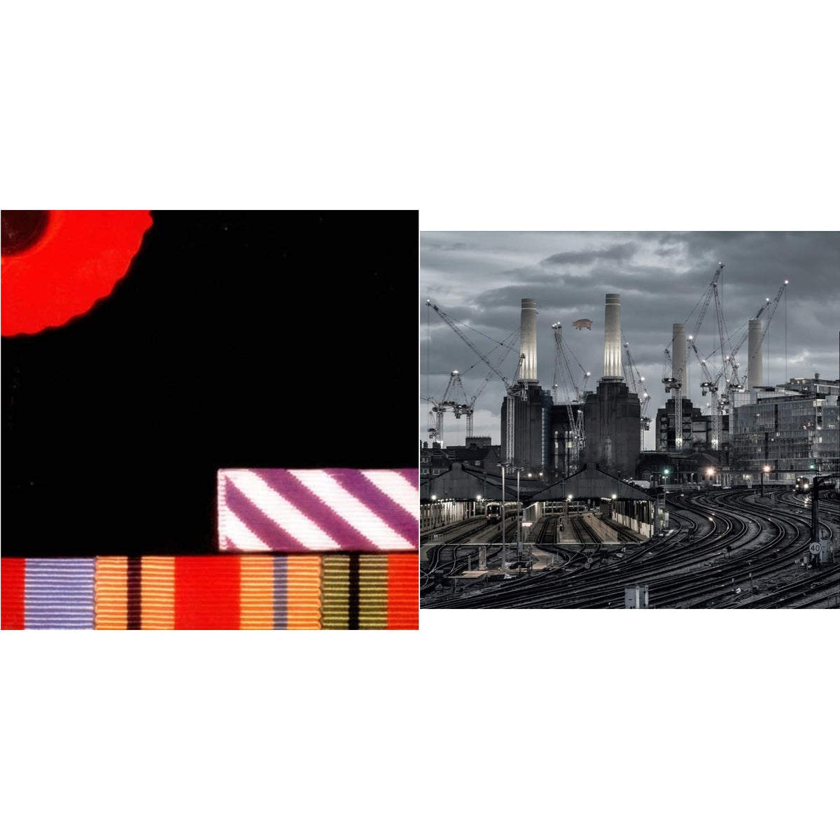 Pink Floyd - Animals (2018 Remix) (180G/LP/CD/Blu-Ray/DVD) & Final Cut (180G/Gatefold) (2016 Version)