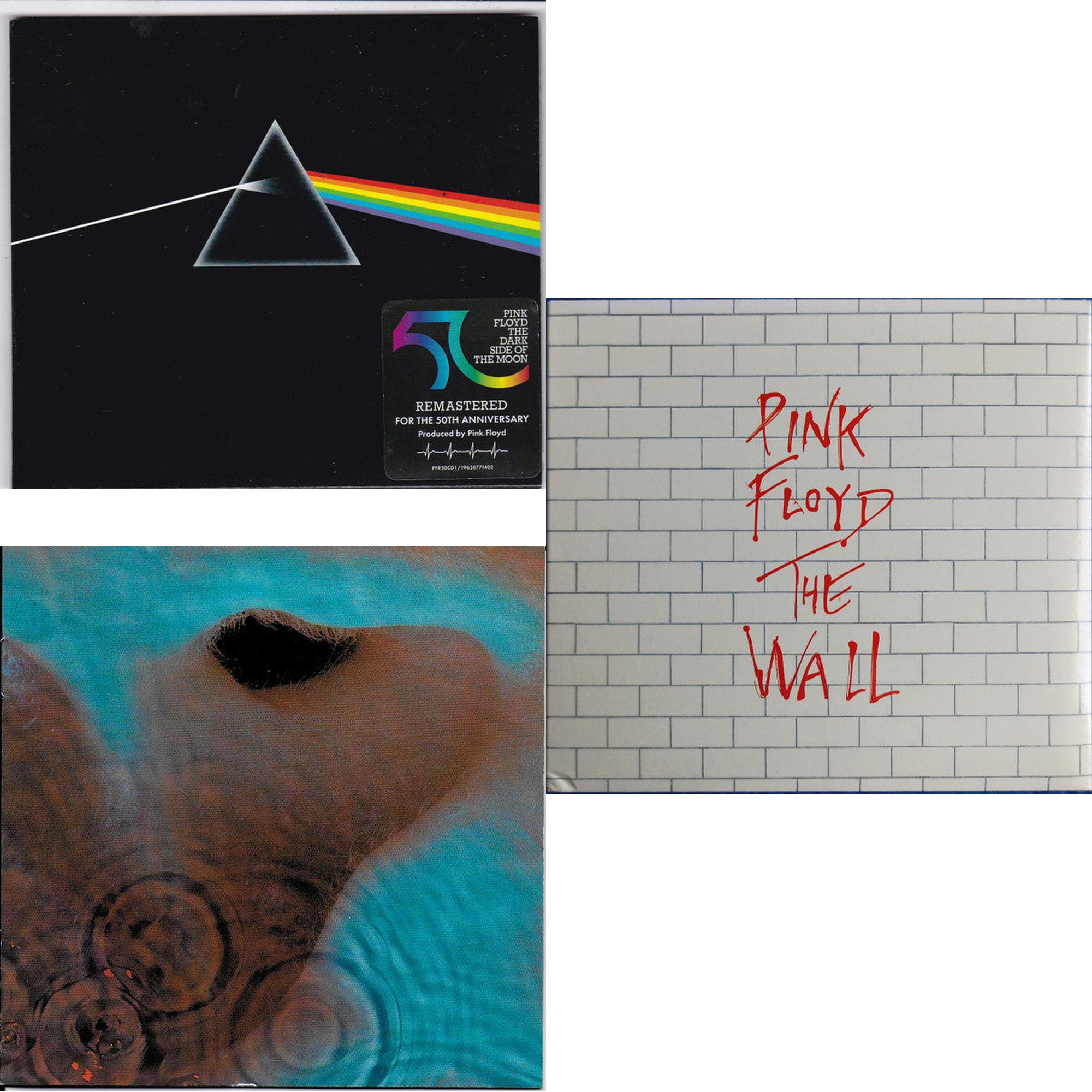 Dark Side Of The Moon (50Th Anniversary Remaster) & Meddle & Wall
