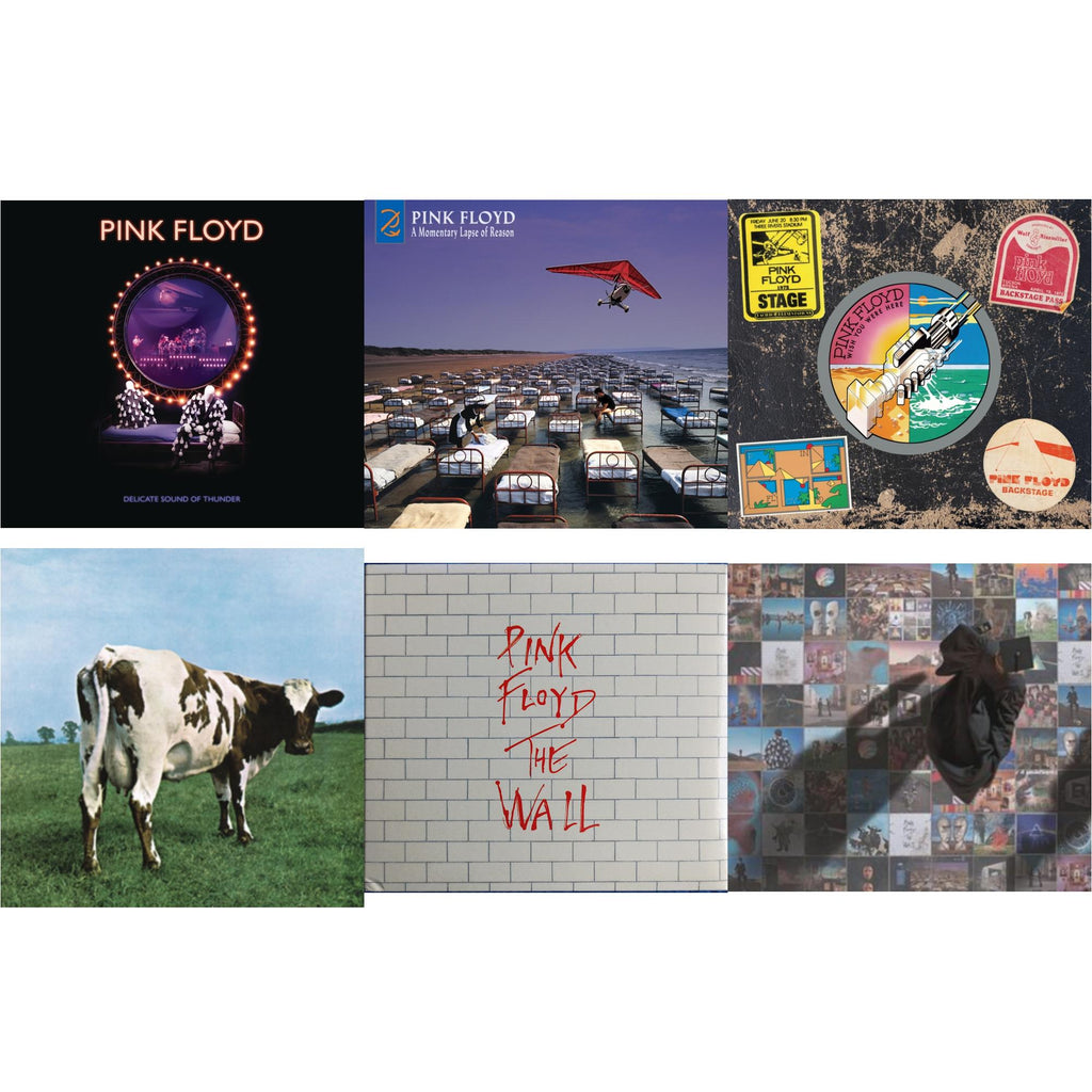 Delicate Sound Of Thunder (2CD) & Momentary Lapse Of Reason (Remixed & Updated) & Wish You Were Here (50Th Anniversary/2CD) & Atom Heart Mother & Wall & Foot In The Door: Best Of Pink Floyd