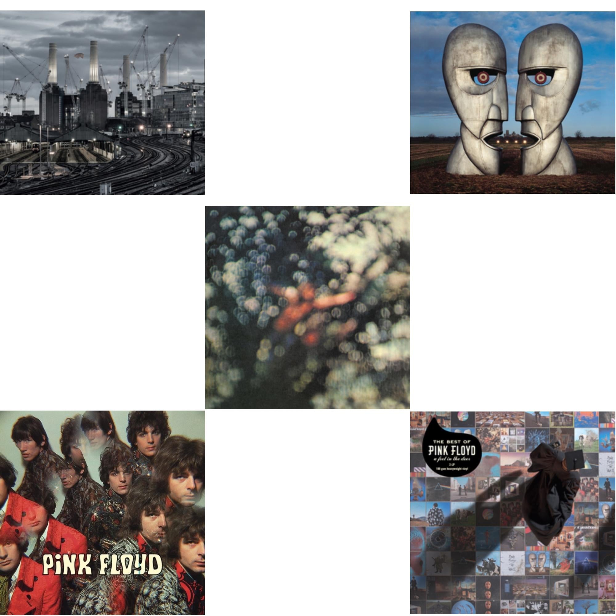 Animals (2018 Remix) (180G) & Piper At The Gates Of Dawn (Mono Version) & Obscured By Clouds (180G/2016 Version) & Division Bell (180G/2016 Version/Gatefold) & Best Of Pink Floyd: A Foot In Door (2LP/180G Vinyl)