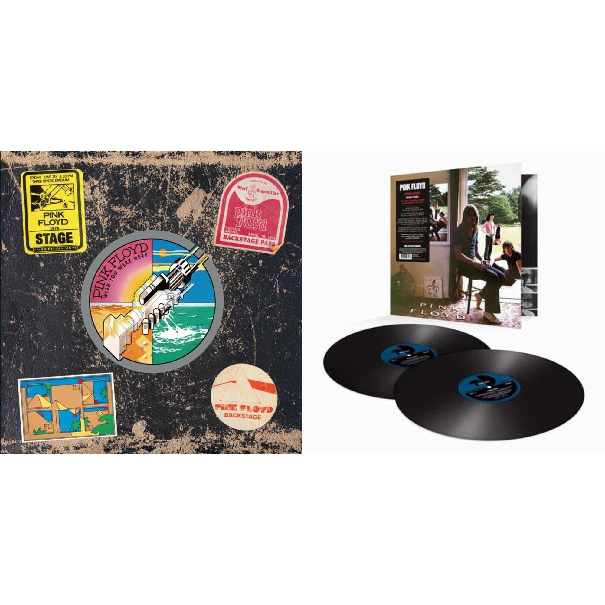 Wish You Were Here (50Th Anniversary/3LP) & Ummagumma (2LP/180G/2016 Version/Gatefold)