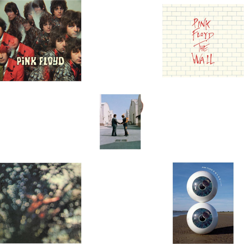 This is a 5 CD SKU bundle.
1.This CD is brand new.Format: CDThis item's title is: Piper At The Gates Of DawnArtist: Pink FloydLabel: LEGACYBarcode: 888751708426Release Date: 1/8/2016
2.This CD is brand new.