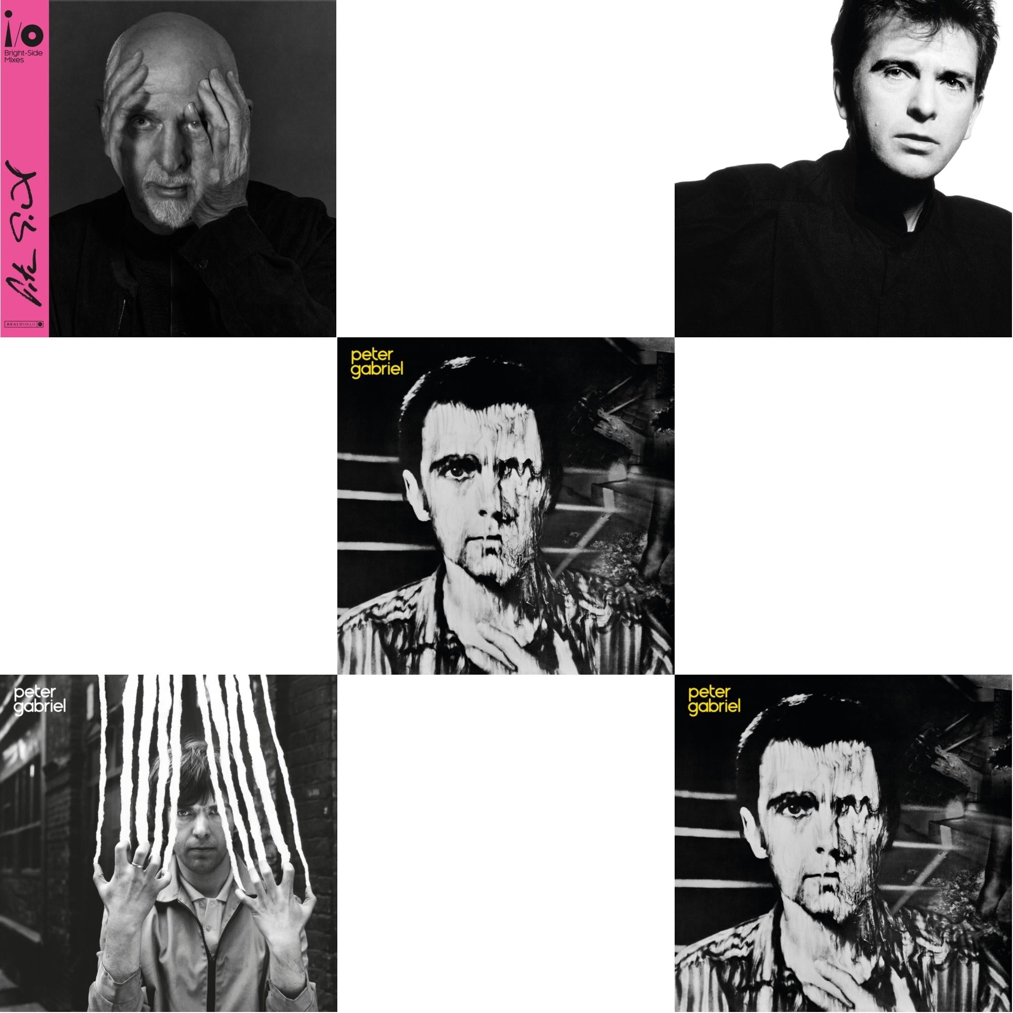I/O (Bright-Side Mix/2LP) & Peter Gabriel 2: Scratch & Peter Gabriel 3: Melt & So & Peter Gabriel 3: Melt (Yellow LP Vinyl/180G)
