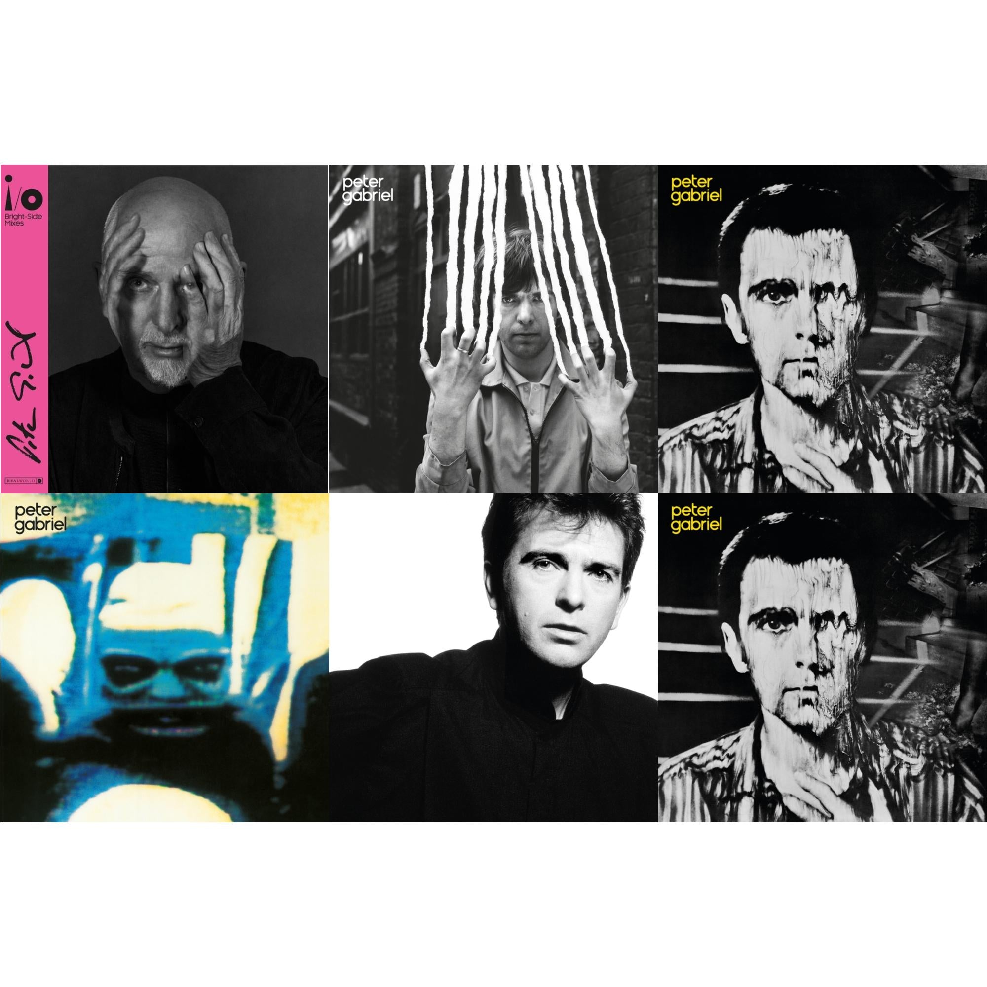 I/O (Bright-Side Mix/2LP) & Peter Gabriel 2: Scratch & Peter Gabriel 3: Melt & Peter Gabriel 4: Security & So & Peter Gabriel 3: Melt (Yellow LP Vinyl/180G)