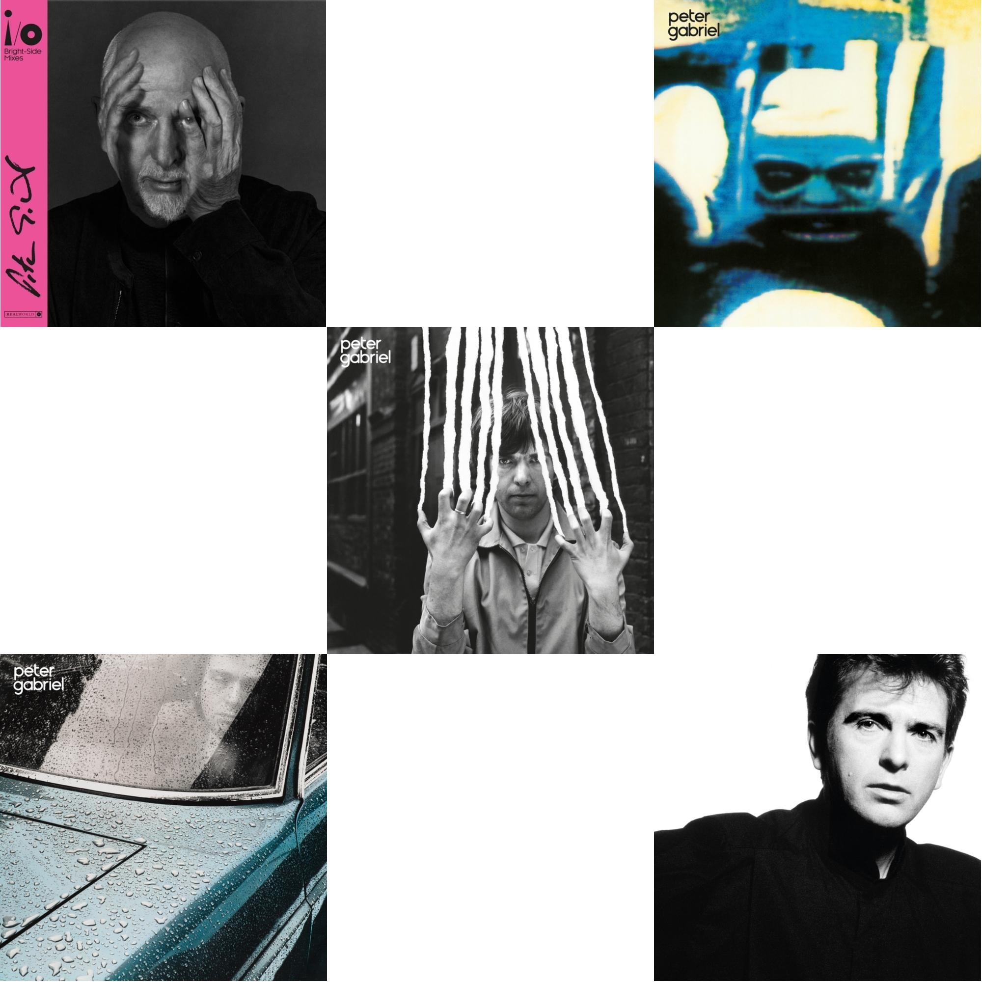 I/O (Bright-Side Mix/2LP) & Peter Gabriel 1: Car & Peter Gabriel 2: Scratch & Peter Gabriel 4: Security & So