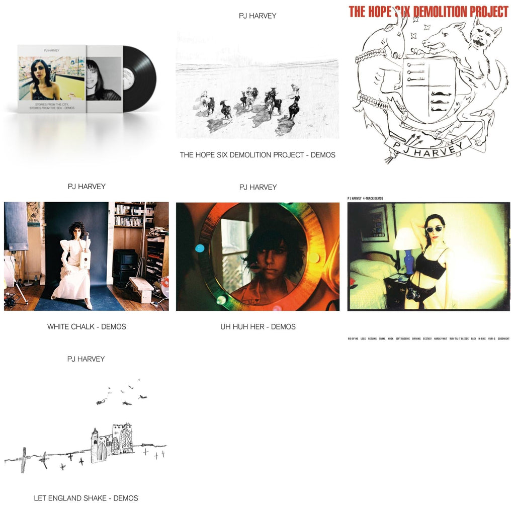 This is a 7 LP Vinyl SKU bundle.
1.This LP Vinyl is brand new.Format: LP VinylMusic Style: Alternative RockThis item's title is: Stories From The City, Stories From The Sea - DemosArtist: Pj HarveyLabel: ISLANDBarcode: 602508985430Release Date: 2/26/2021
2.This LP Vinyl is brand new.