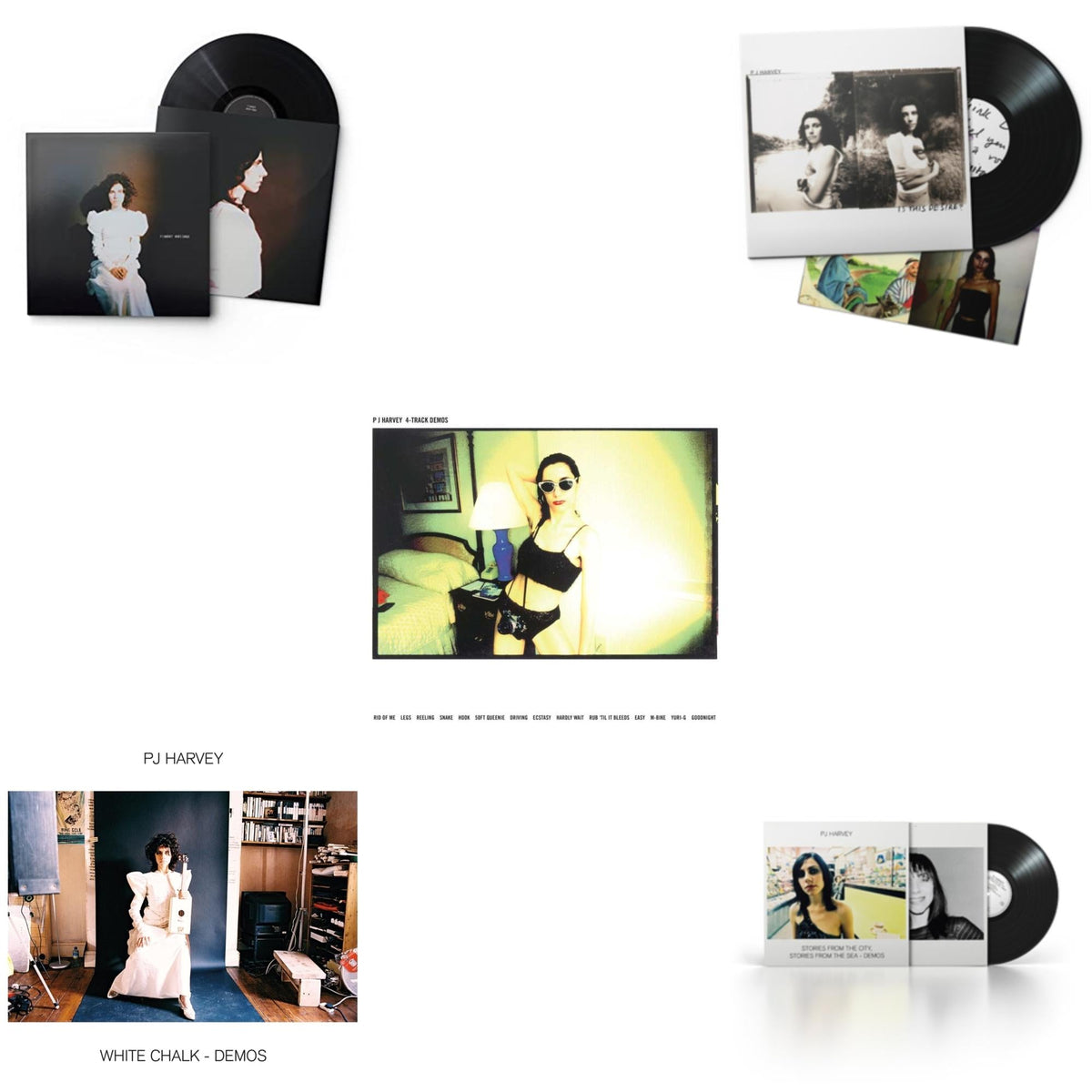 White Chalk & White Chalk (Demos) & 4-Track Demos & Is This Desire? (2020 Reissue) & Stories From The City, Stories From The Sea - Demos