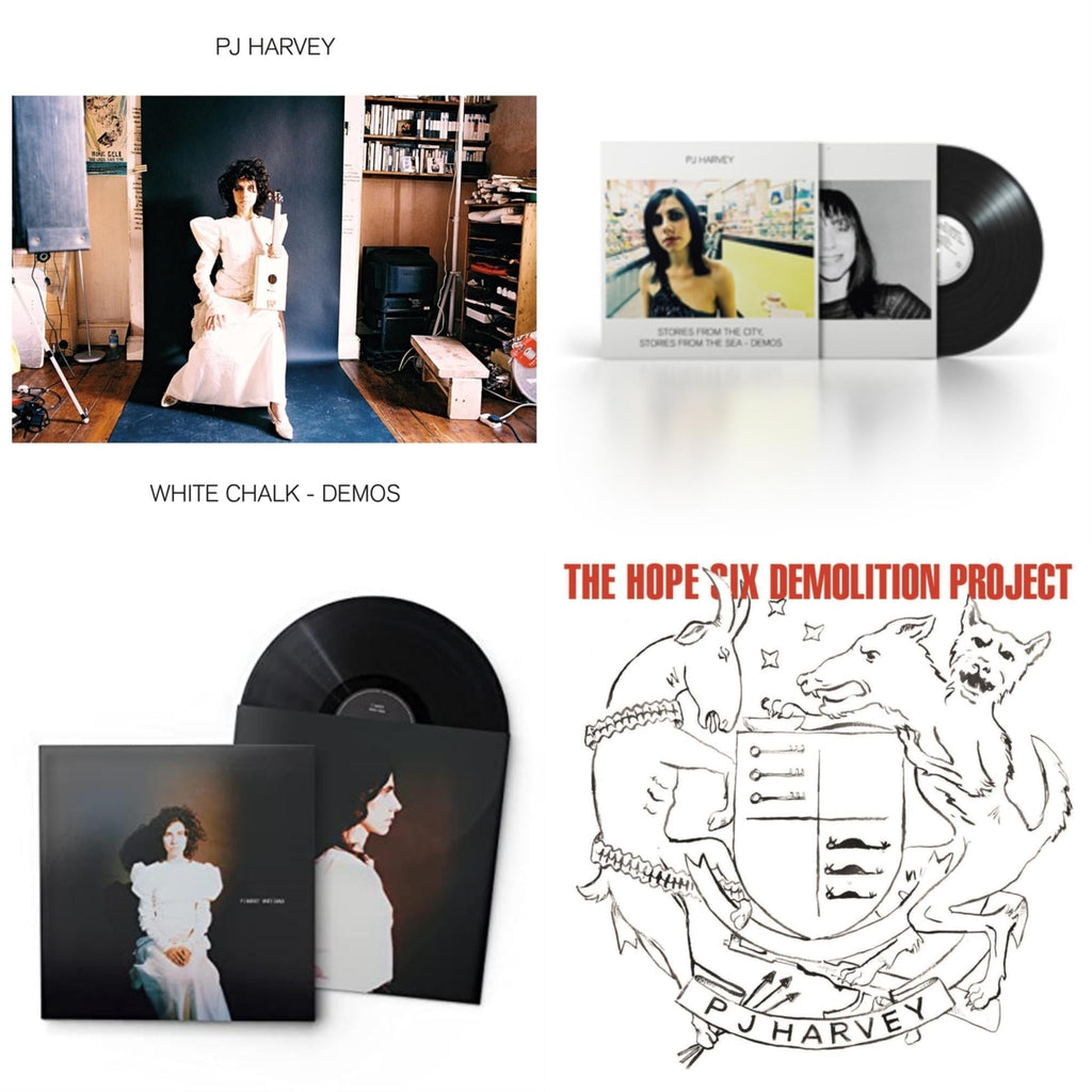 This is a 4 LP Vinyl SKU bundle.
1.This LP Vinyl is brand new.Format: LP VinylMusic Style: Hard RockThis item's title is: White Chalk (Demos)Artist: Pj HarveyLabel: ISLANDBarcode: 602507253509Release Date: 6/25/2021
2.This LP Vinyl is brand new.