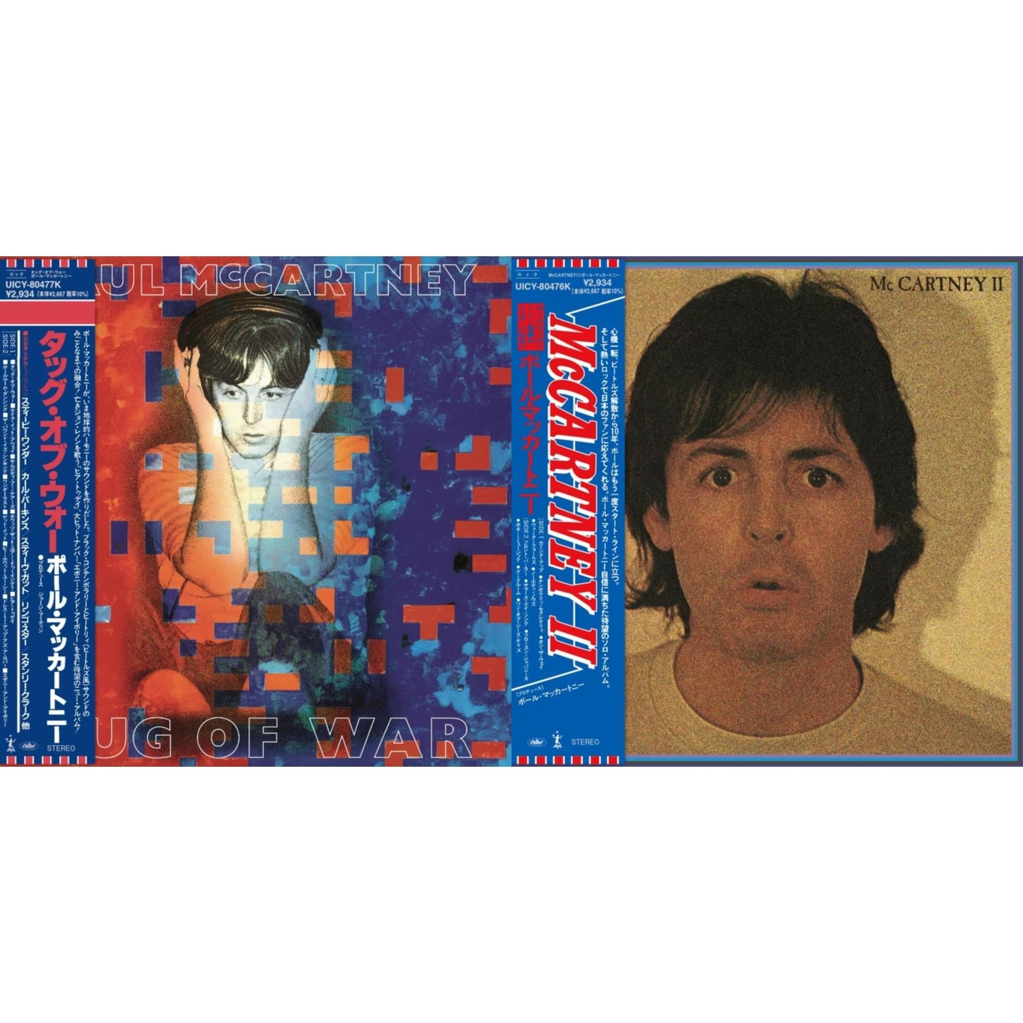 Tug Of War (Shm-CD) & Mccartney Ii (Shm-CD)