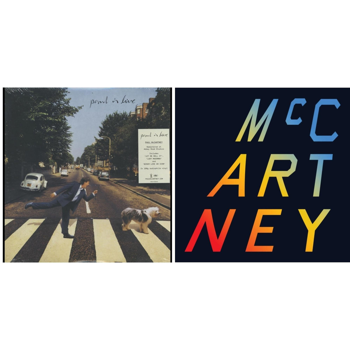 Mccartney I / Ii / Iii (3LP Box Set) & Paul Is Live (2LP)