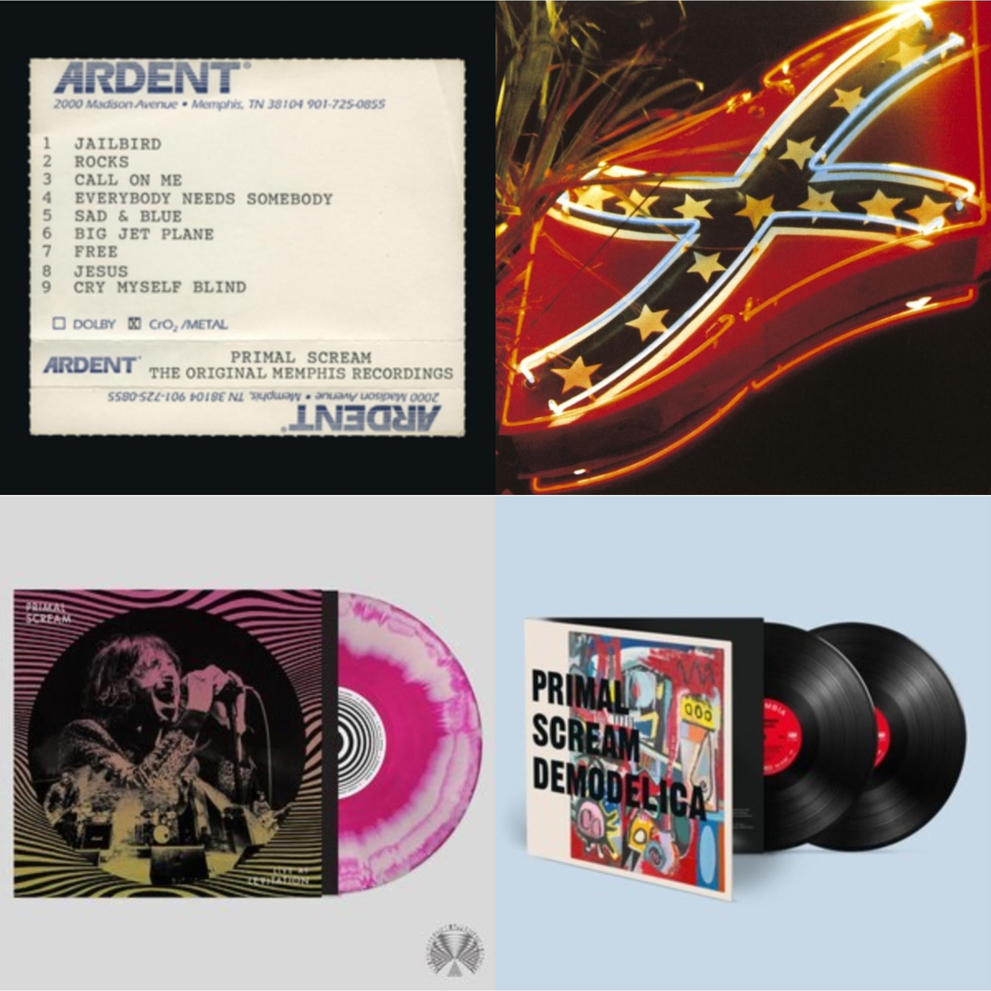 This is a 4 LP Vinyl SKU bundle.
1.This LP Vinyl is brand new.Format: LP VinylThis item's title is: Give Out But Don't Give Up (The Original Memphis Recordings) (3LP/140G)Artist: Primal ScreamLabel: RUN OUT GROOVEBarcode: 081227906207Release Date: 9/10/2021
2.This LP Vinyl is brand new.
