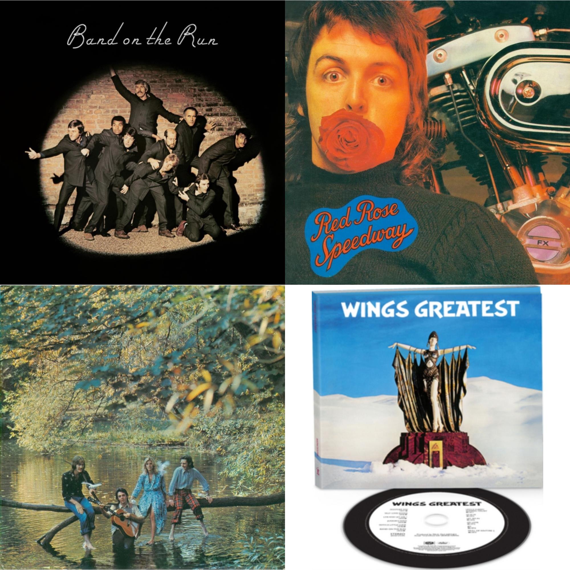 Band On The Run (Shm-CD) (Limited) & Red Rose Speedway (Shm-CD) (Limited) & Wild Life (Shm-CD) (Limited) & Greatest
