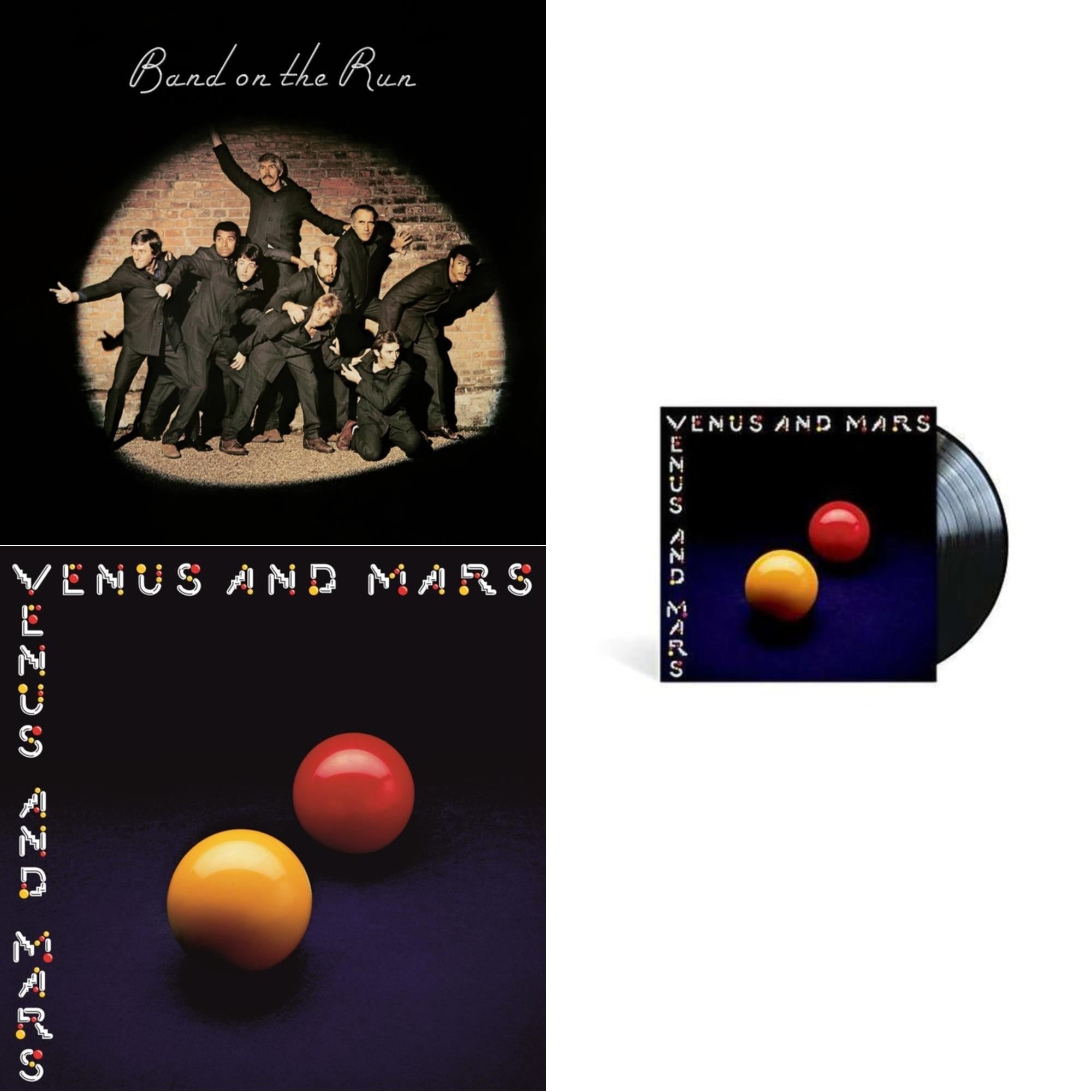 Band On The Run (Half-Speed) & Venus & Mars (50Th Anniversary) (180G/Half-Speed) & Venus & Mars
