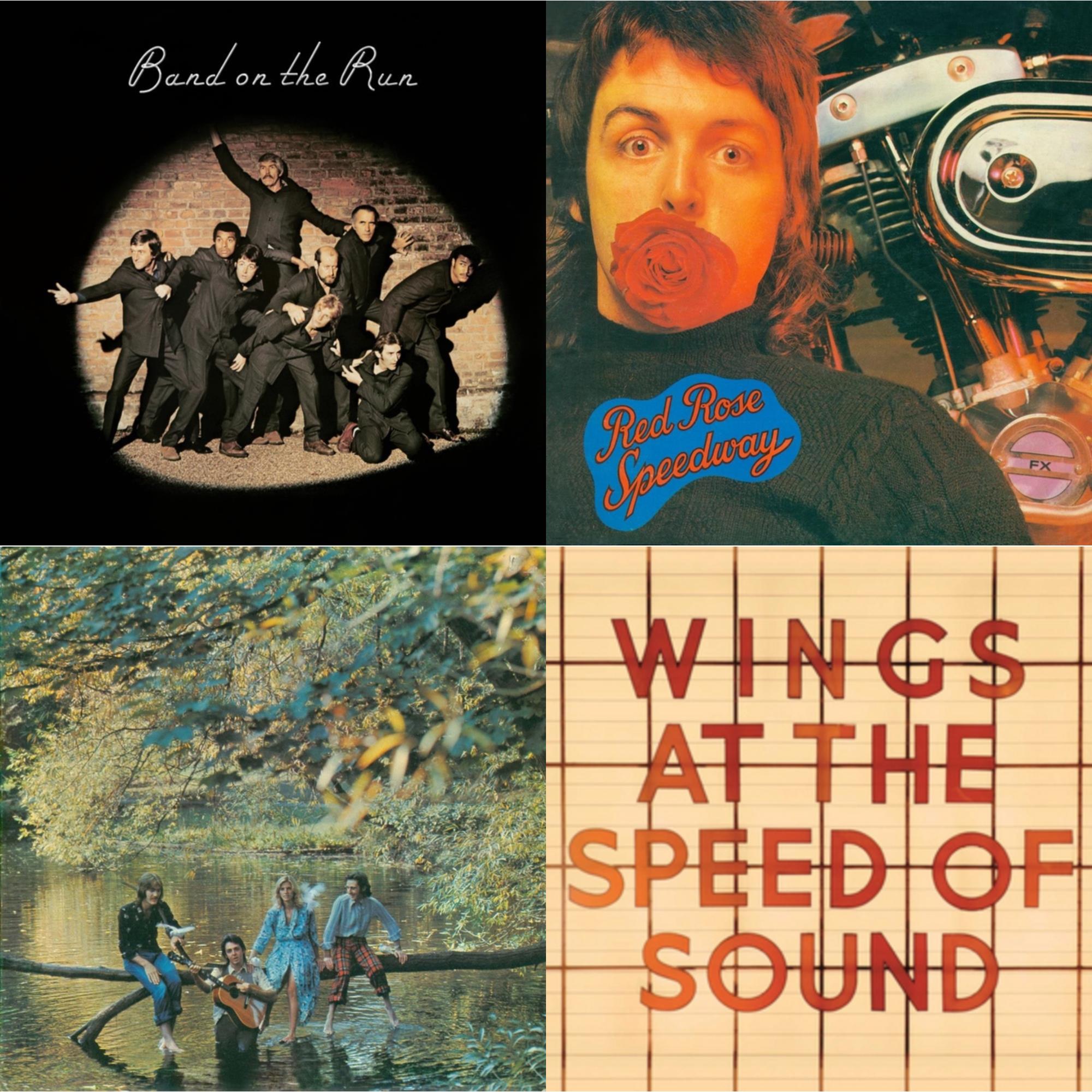 Band On The Run (Shm-CD) (Limited) & Red Rose Speedway (Shm-CD) (Limited) & Wild Life (Shm-CD) (Limited) & At The Speed Of Sound