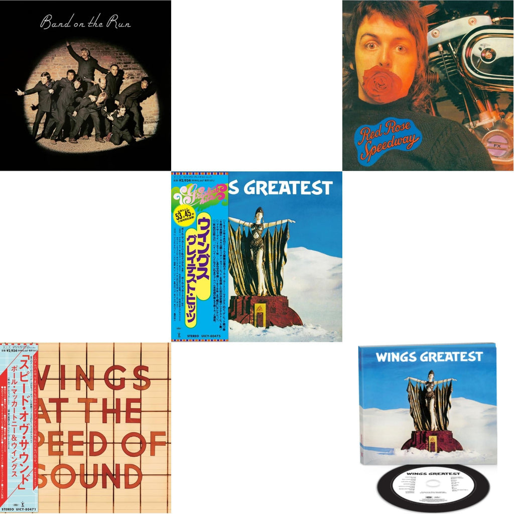 Band On The Run (Shm-CD) (Limited) & Wings At The Speed Of Sound (Shm-CD) & Wings Greatest (Shm-CD) & Red Rose Speedway (Shm-CD) (Limited) & Greatest