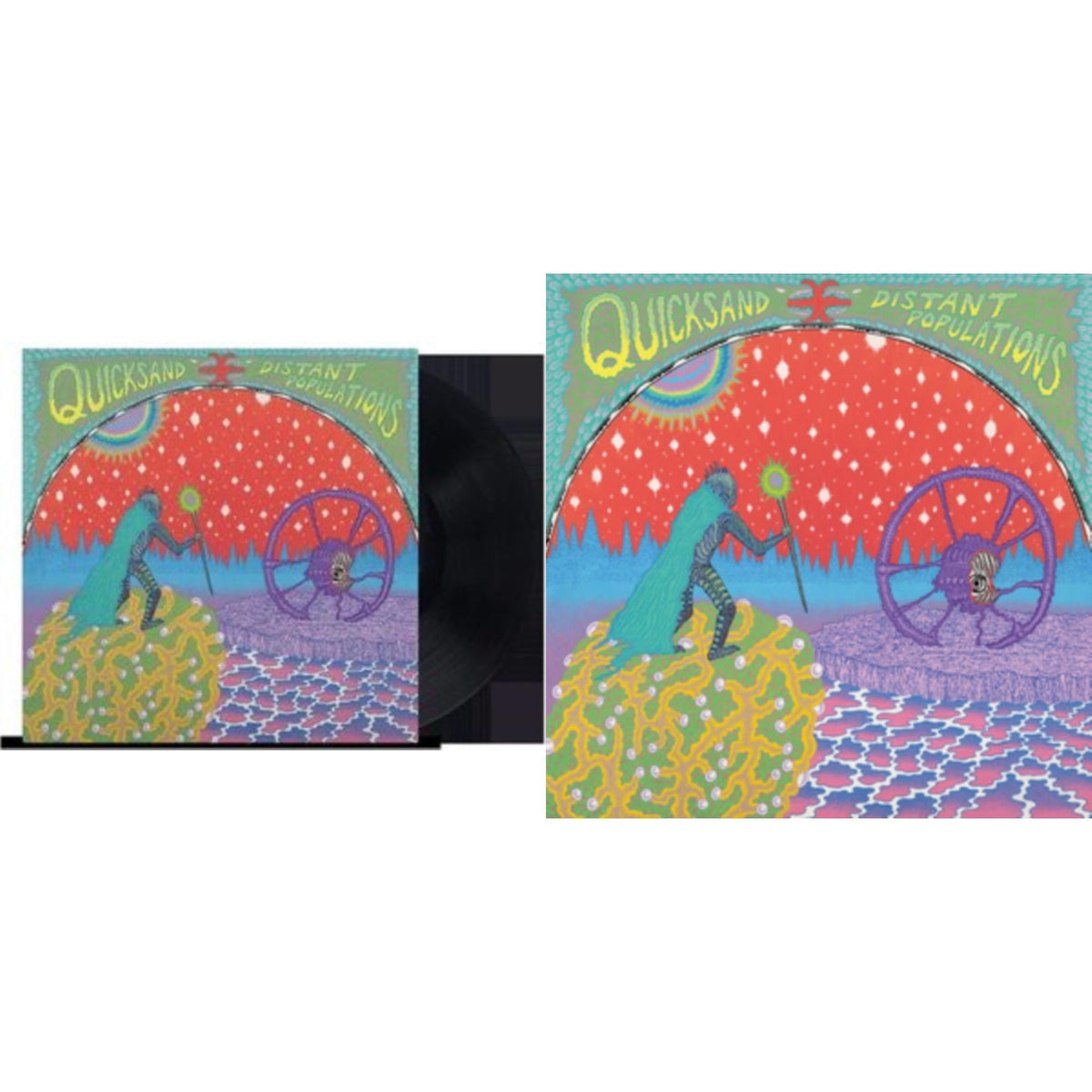 Distant Populations & Distant Populations (Purple Cloudy LP Vinyl) (I)