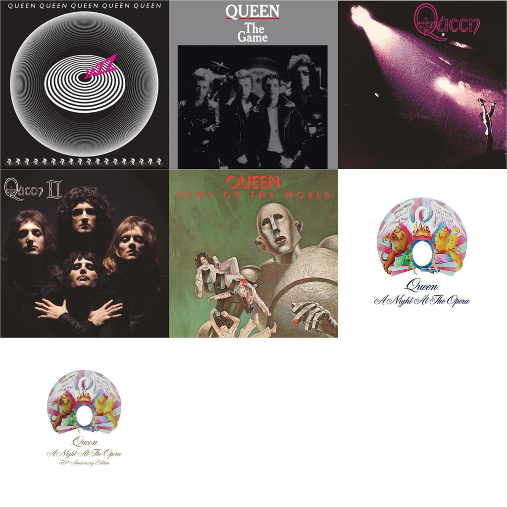Jazz & Game & Queen & Queen Ii & News Of The World & Night At The Opera & Night At The Opera (180G/Clear LP Vinyl)