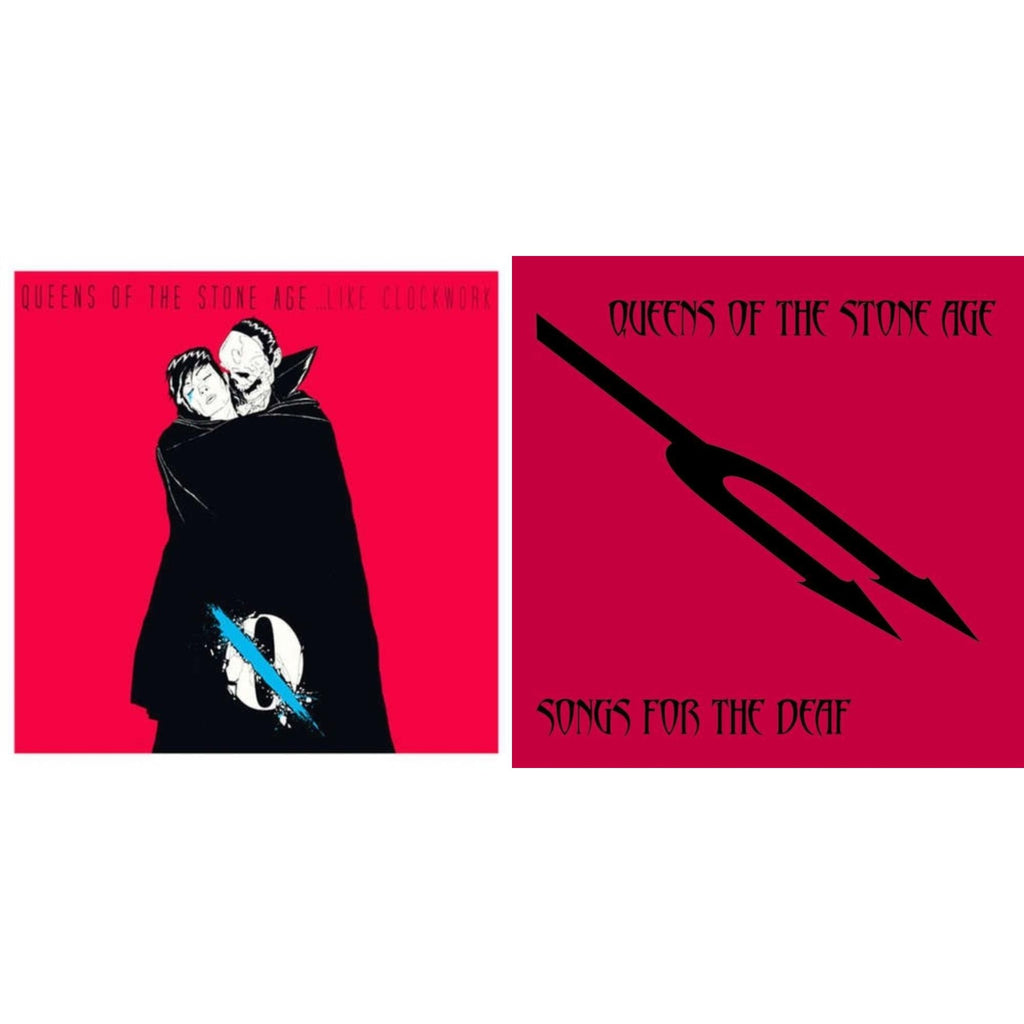 Queens Of The Stone Age - Songs For The Deaf (180G) (X) & Like Clockwork - LP Vinyl Bundle