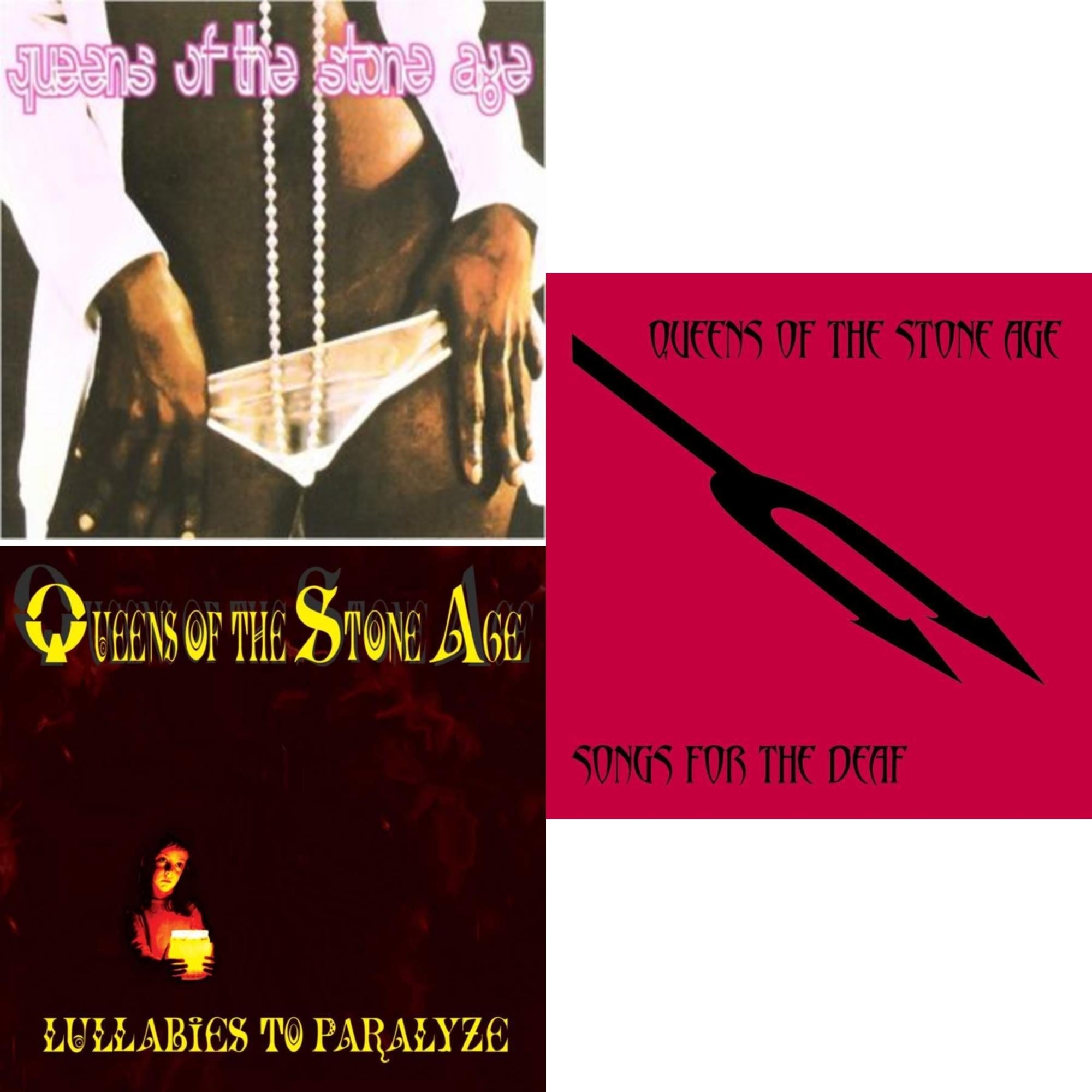 Queens Of The Stone Age (2LP) & Lullabies To Paralyze (2LP/180G) (X) & Songs For The Deaf (180G) (X)