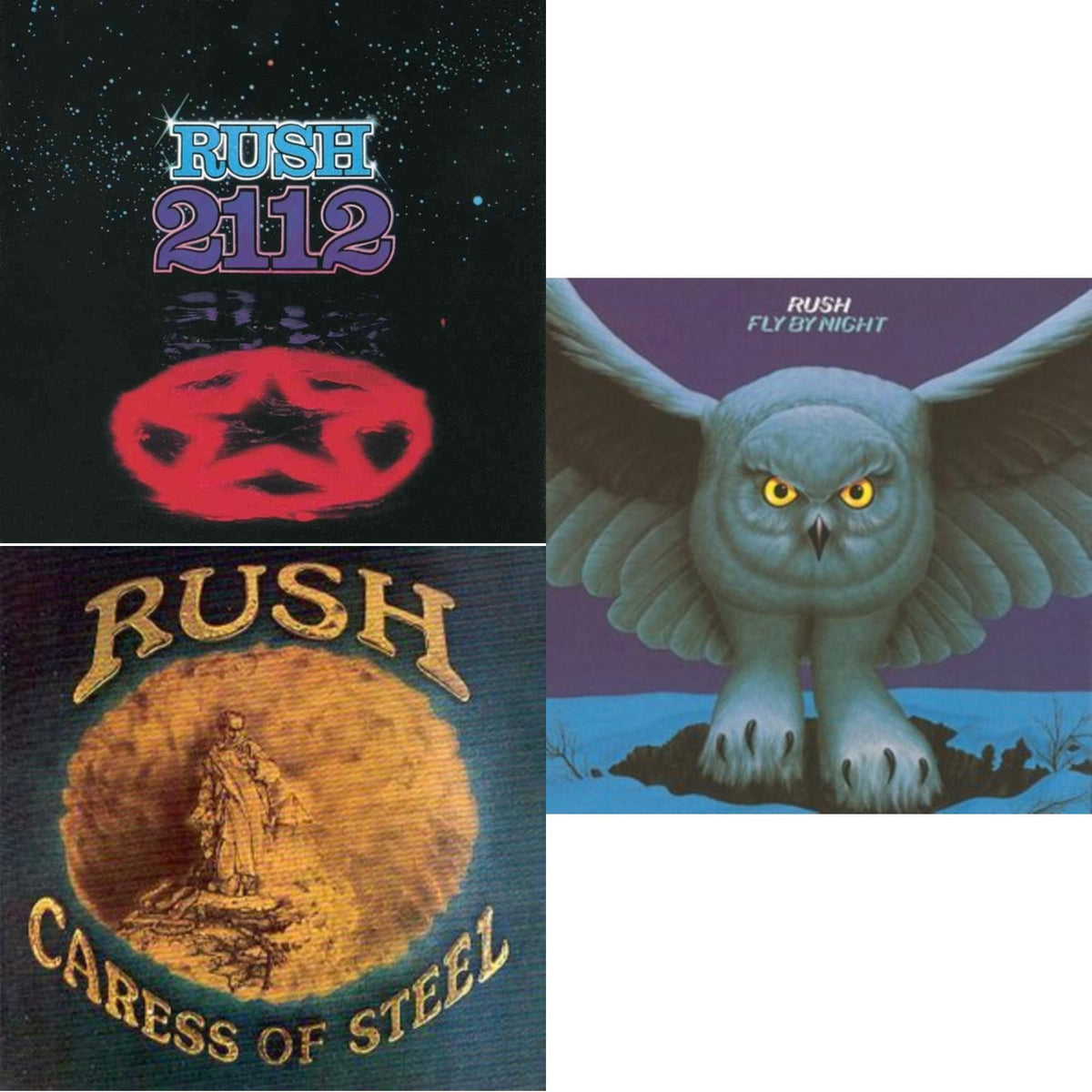 Fly By Night & Caress Of Steel & 2112