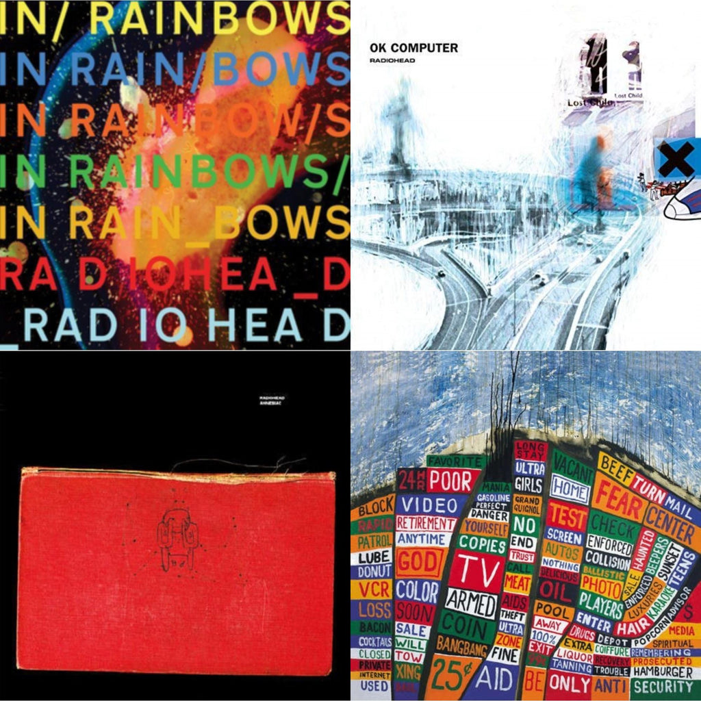 In Rainbows (180G) & Ok Computer (2LP/180G) & Amnesiac (2LP/180G) & Hail To The Thief (2LP/45 RPM/180G)