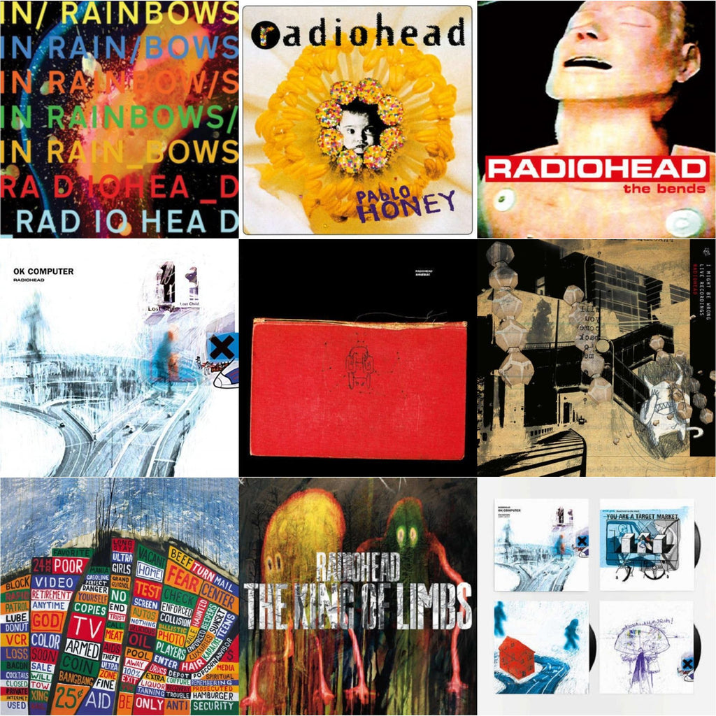 In Rainbows (180G) & Pablo Honey (180G) & Bends (180G) & Ok Computer (2LP/180G) & Amnesiac (2LP/180G) & I Might Be Wrong & Hail To The Thief (2LP/45 RPM/180G) & King Of Limbs (180G) & Ok Computer Oknotok (3LP/180G)