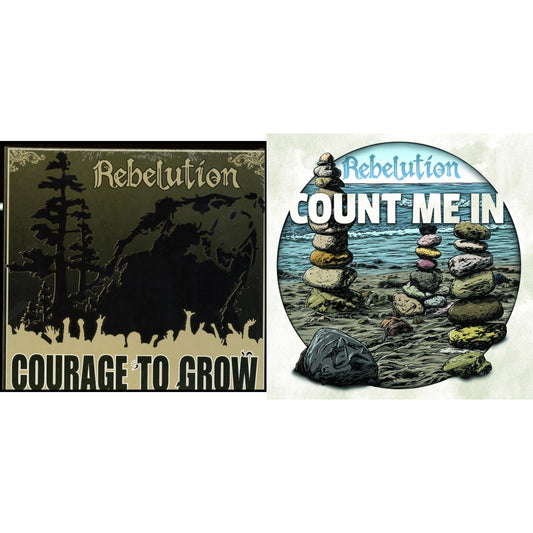 This is a 2 LP Vinyl SKU bundle.
1.This LP Vinyl is brand new.Format: LP VinylMusic Style: Roots ReggaeThis item's title is: Courage To GrowArtist: RebelutionLabel: CONTROLLED SUBSTANCE SOUND LABBarcode: 020286155836Release Date: 4/12/2011
2.This LP Vinyl is brand new.