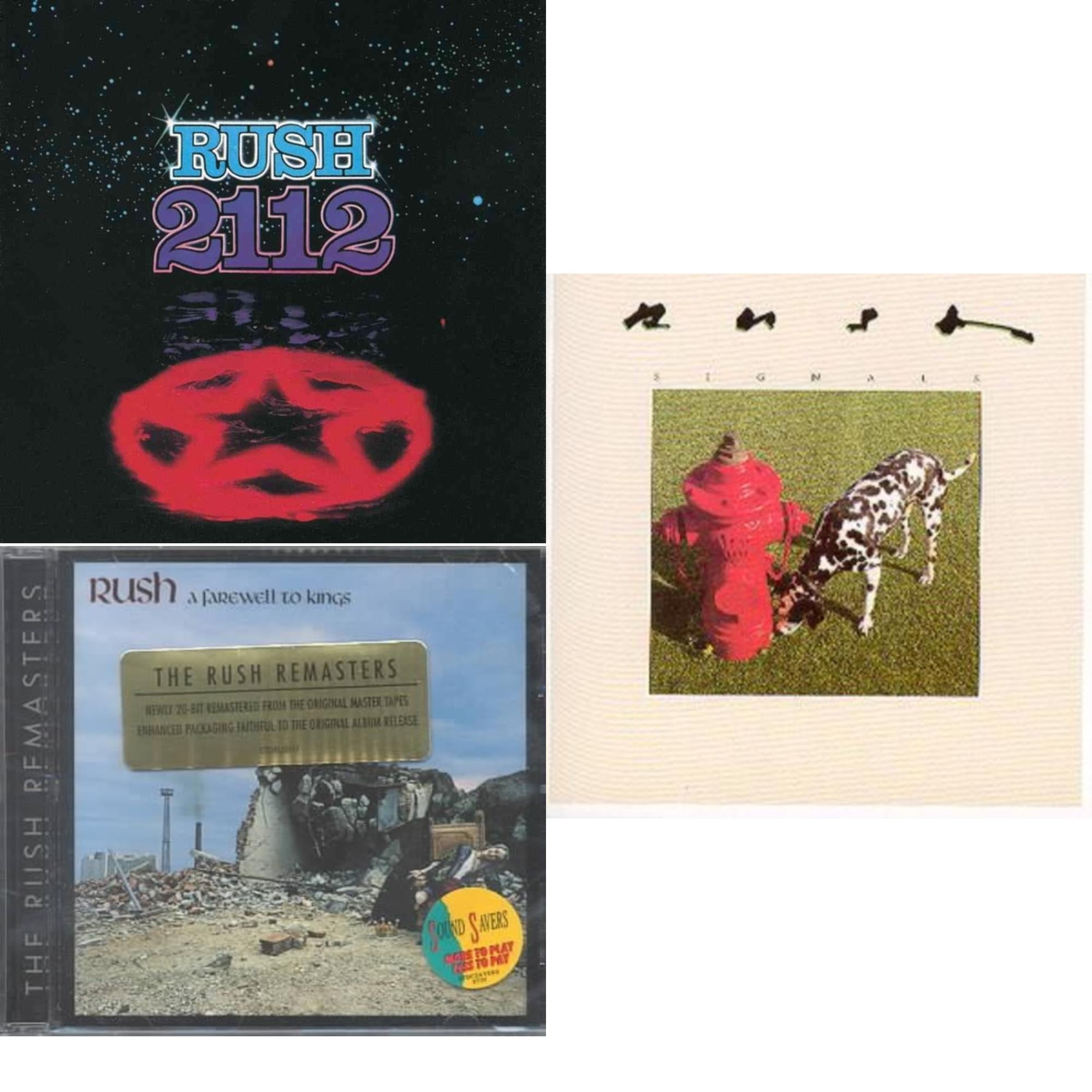 2112 & Farewell To Kings & Signals