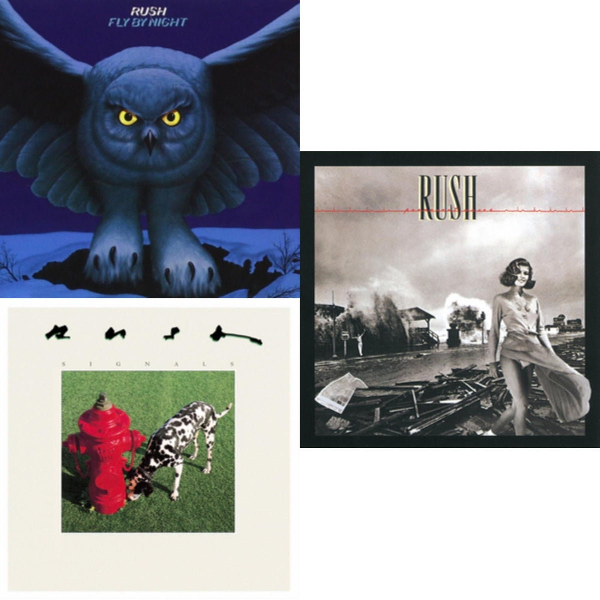 Fly By Night (180G) & Permanent Waves (180G) & Signals (180G)