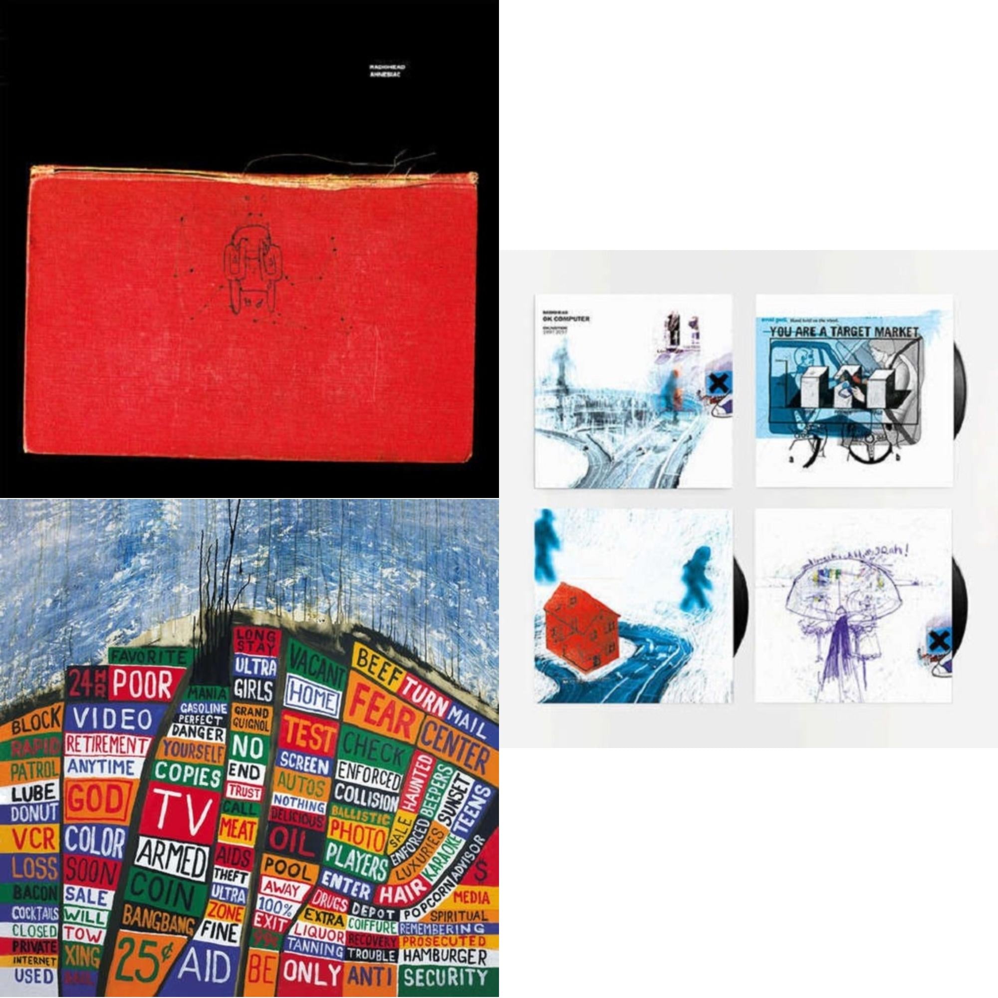 Amnesiac (2LP/180G) & Hail To The Thief (2LP/45 RPM/180G) & Ok Computer Oknotok (3LP/180G)