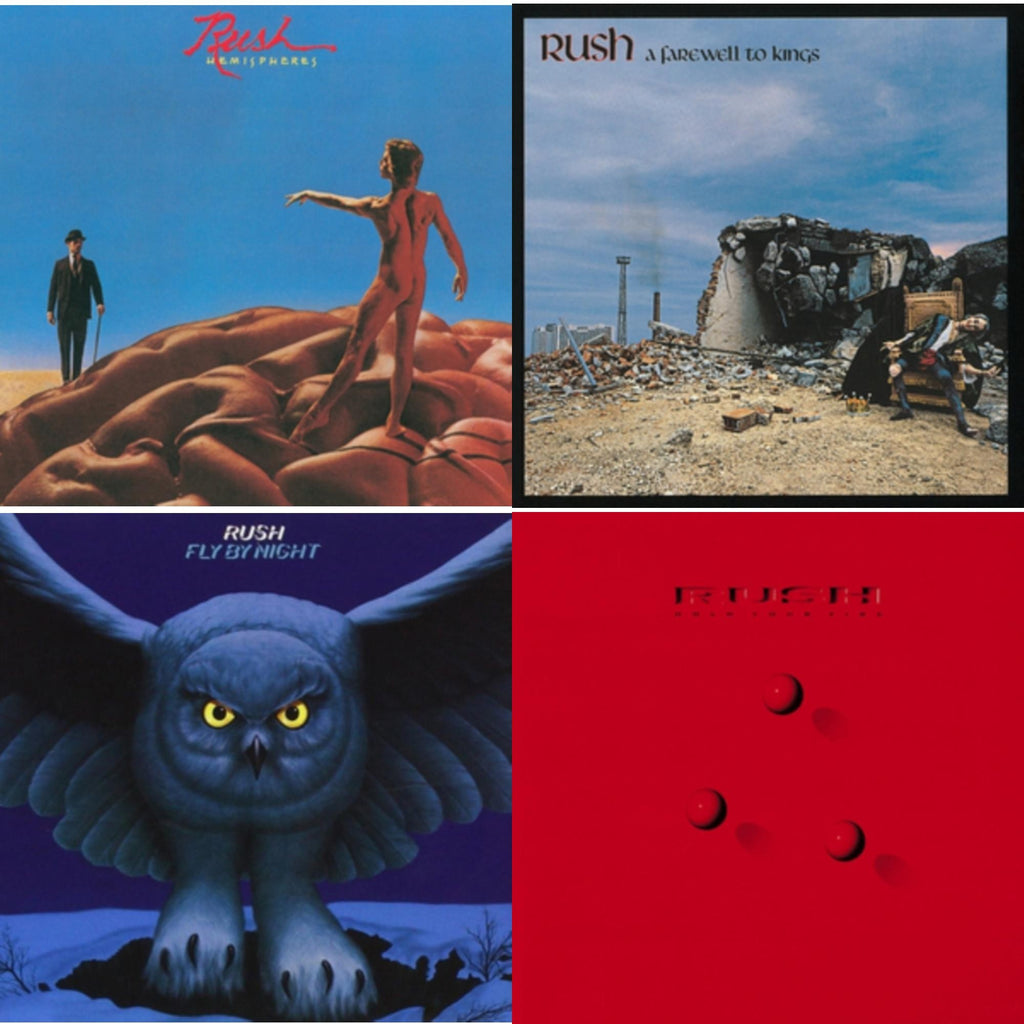 Fly By Night (180G) & Farewell To Kings (180G) & Hemispheres (180G) & Hold Your Fire (180G)