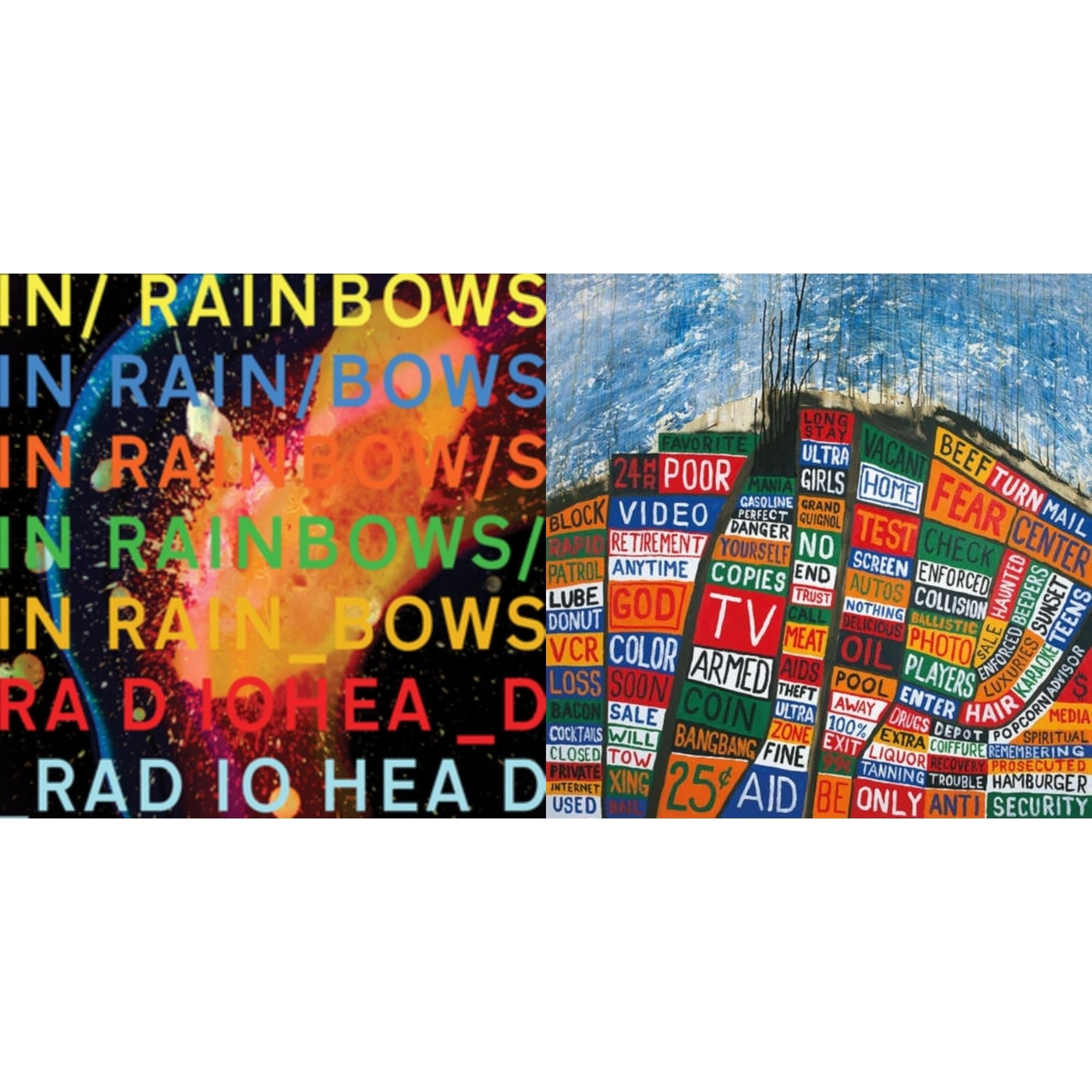 In Rainbows & Hail To The Thief