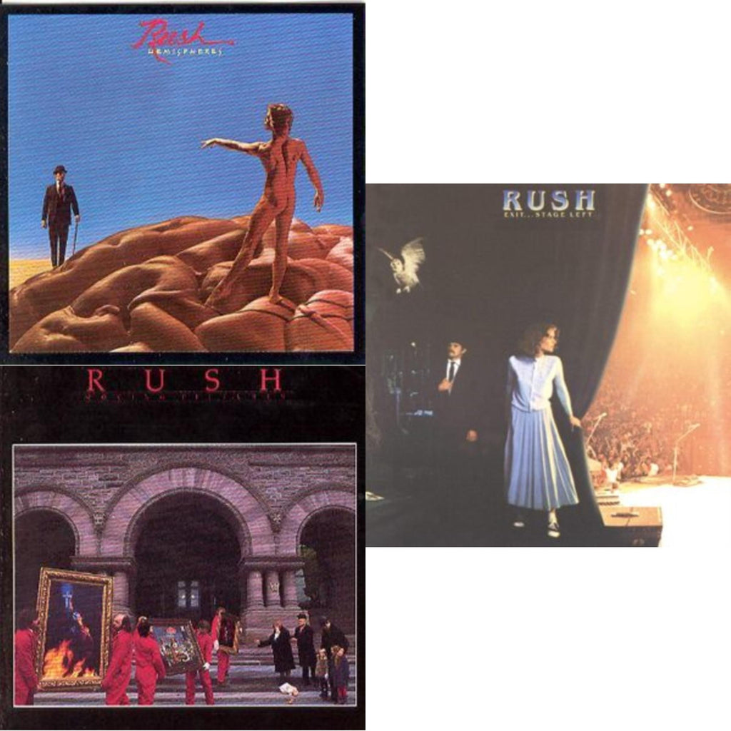 Hemispheres & Moving Pictures (Remastered) & Exit Stage Left