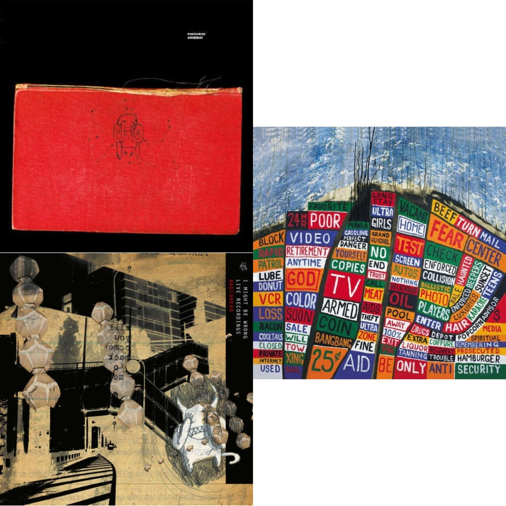 Amnesiac (2LP/180G) & I Might Be Wrong & Hail To The Thief (2LP/45 RPM/180G)
