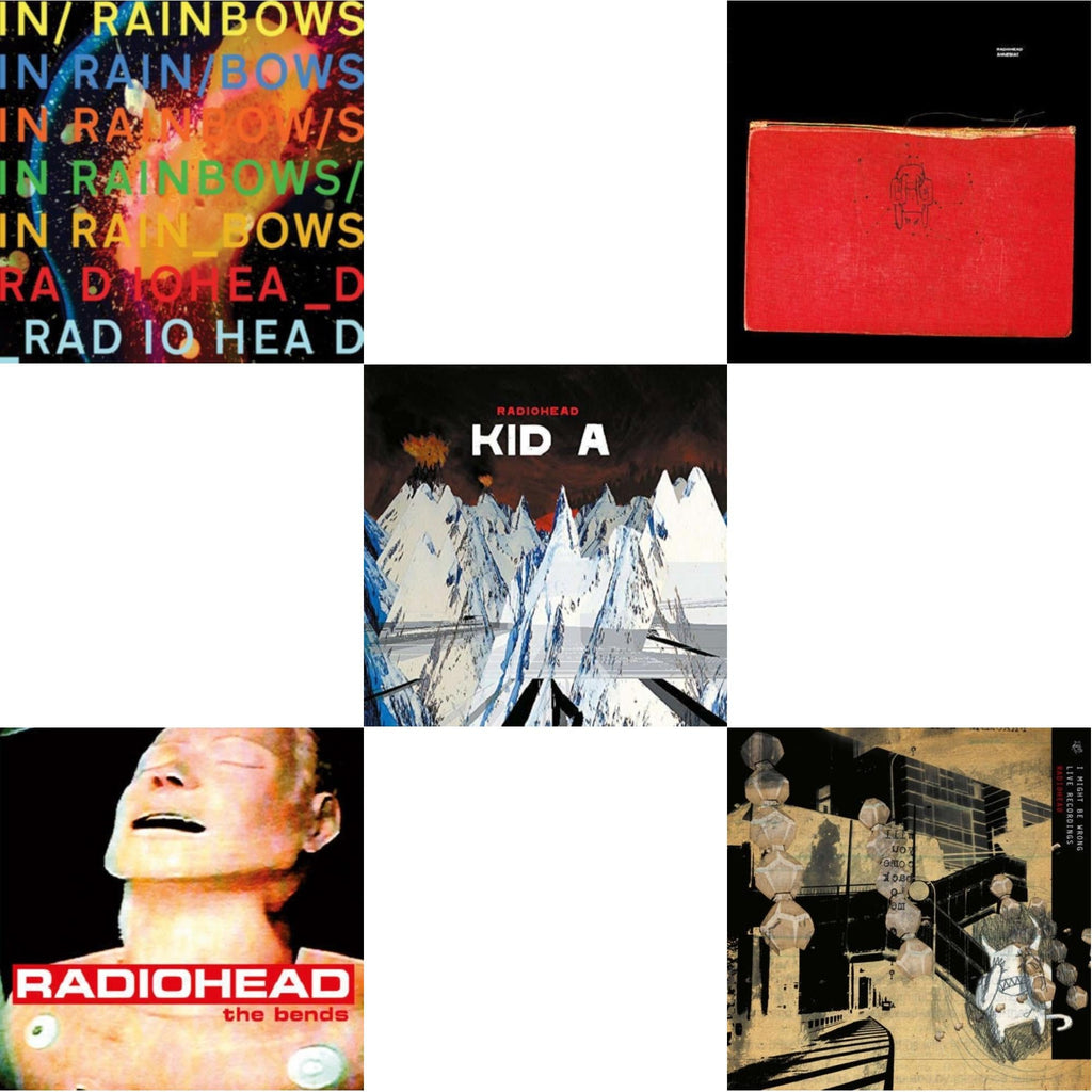 In Rainbows (180G) & Bends (180G) & Kid A (2LP/180G) & Amnesiac (2LP/180G) & I Might Be Wrong