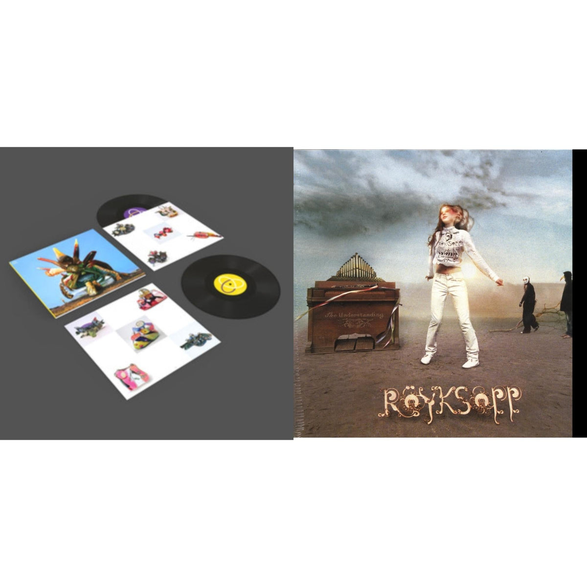 This is a 2 LP Vinyl SKU bundle.
1.This LP Vinyl is brand new.Format: LP VinylMusic Style: DowntempoThis item's title is: Profound Mysteries Ii (2LP)Artist: RoyksoppLabel: DOG TRIUMPHBarcode: 5060236636904Release Date: 11/18/2022
2.This LP Vinyl is brand new.