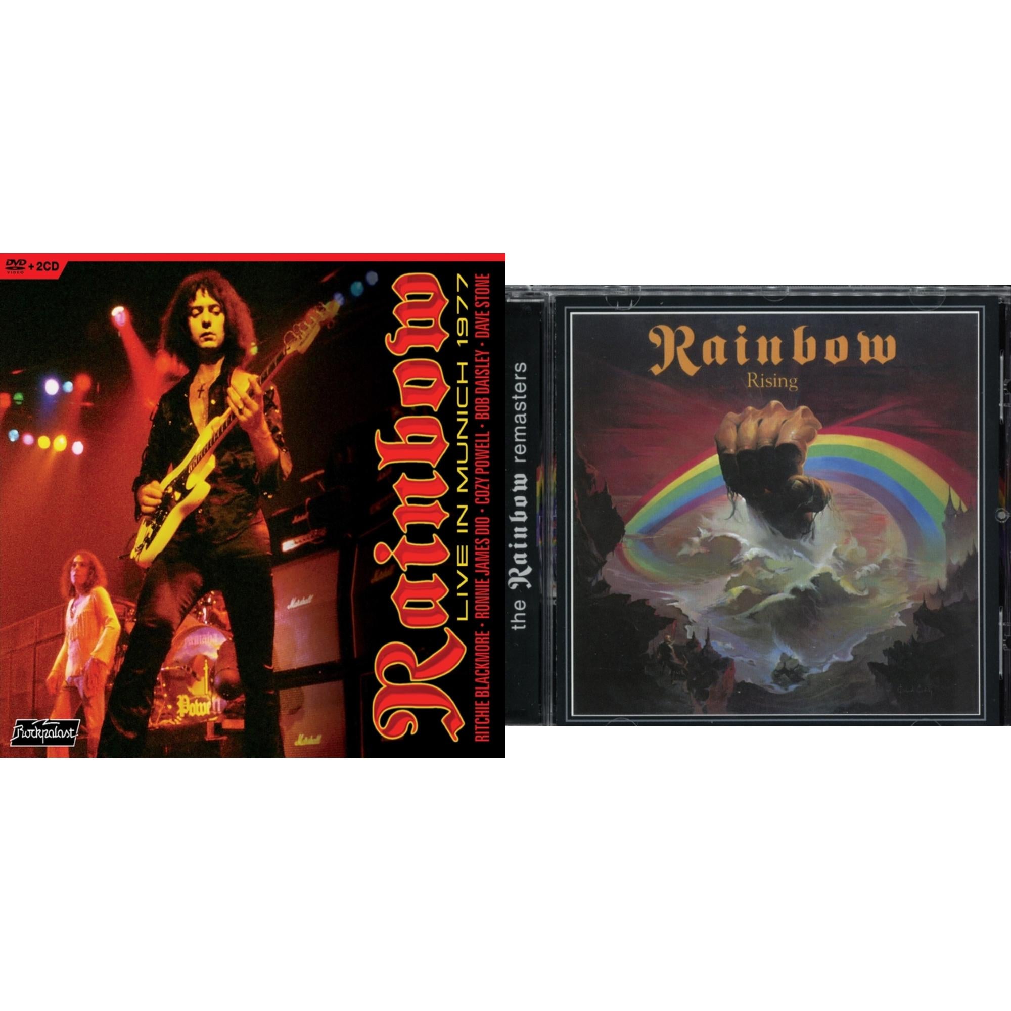 Live In Munich 1977 (2CD/DVD) & Rainbow Rising