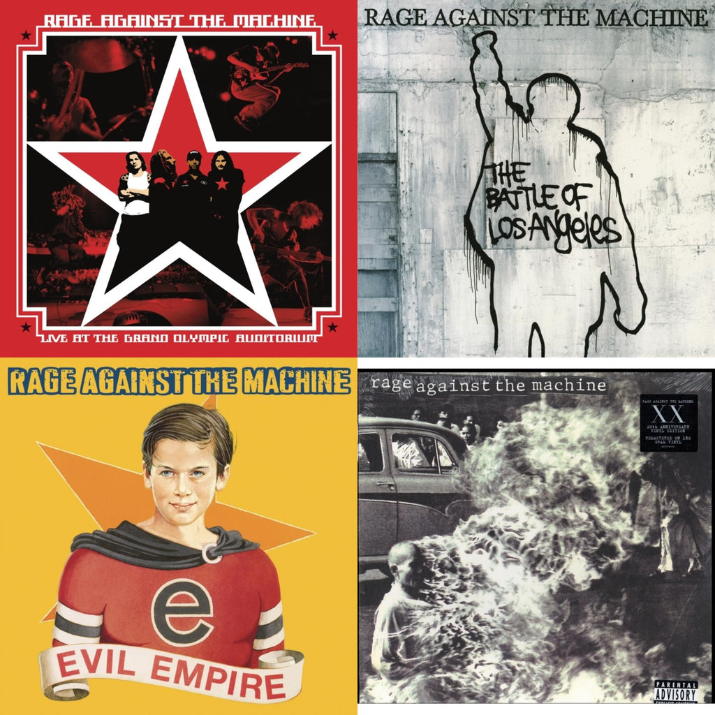 Live At The Grand Olympic Auditorium (2LP/180G Vinyl) & Battle Of Los Angeles (180G LP Vinyl) & Evil Empire (Pa) (180G) & Rage Against The Machine