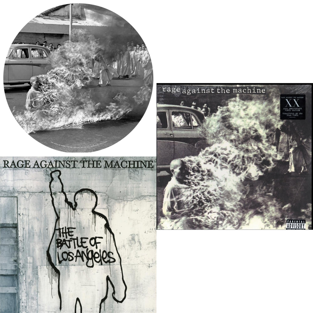 Battle Of Los Angeles (180G LP Vinyl) & Rage Against The Machine & Rage Against The Machine (X) (Picture Disc)