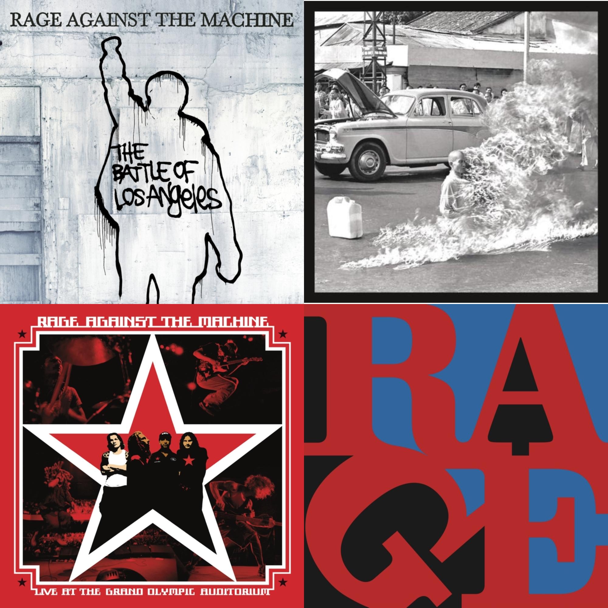 Battle Of Los Angeles & Rage Against The Machine (20Th Anniversary) & Live At The Grand Olympic Auditorium & Renegades
