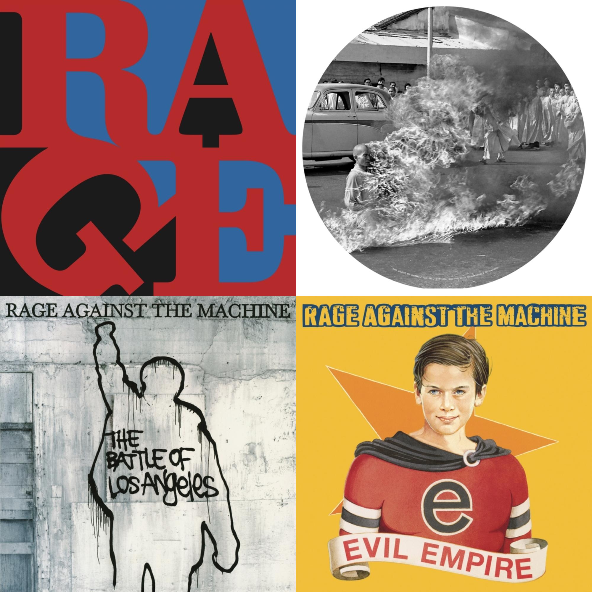 This is a 4 LP Vinyl SKU bundle.
1.This LP Vinyl is brand new.Format: LP VinylMusic Style: Alternative RockThis item's title is: Renegades (180G LP Vinyl)Artist: Rage Against The MachineLabel: LEGACY/ EPICBarcode: 190758440811Release Date: 9/28/2018
2.This LP Vinyl is brand new.